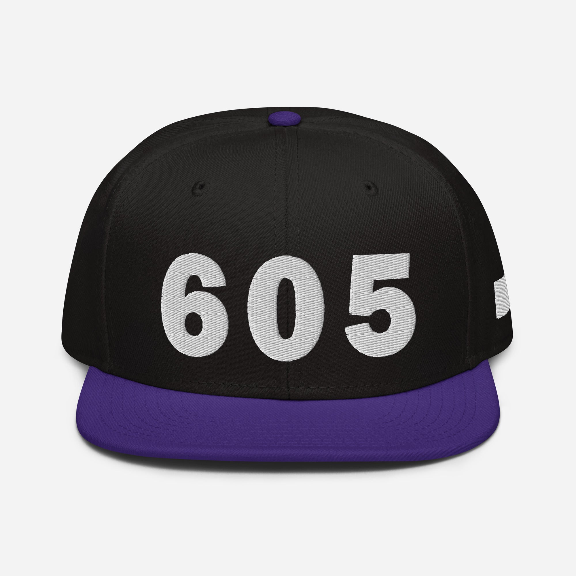 605 Area Code Snapback Hat