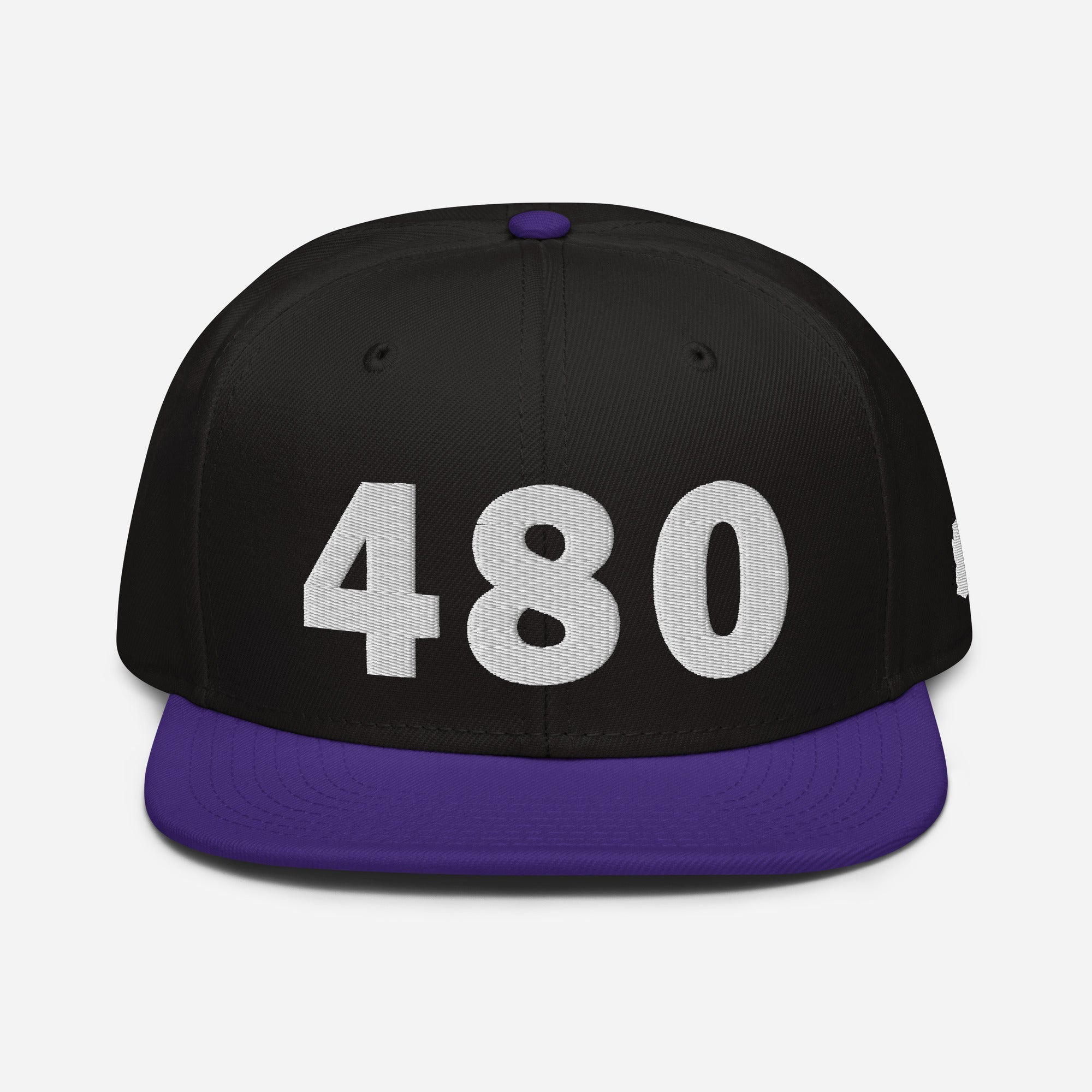 480 Area Code Snapback Hat