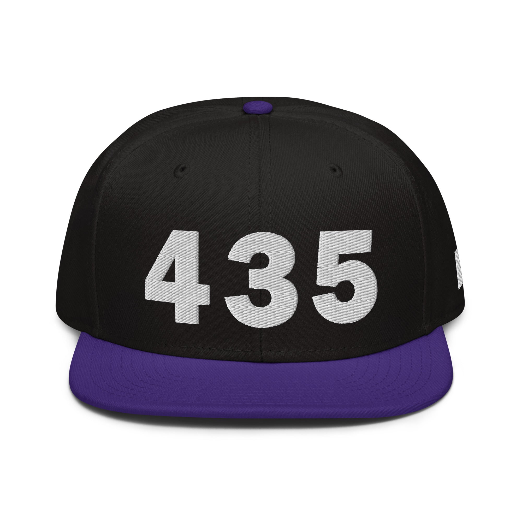 435 Area Code Snapback Hat