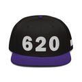 620 Area Code Snapback Hat