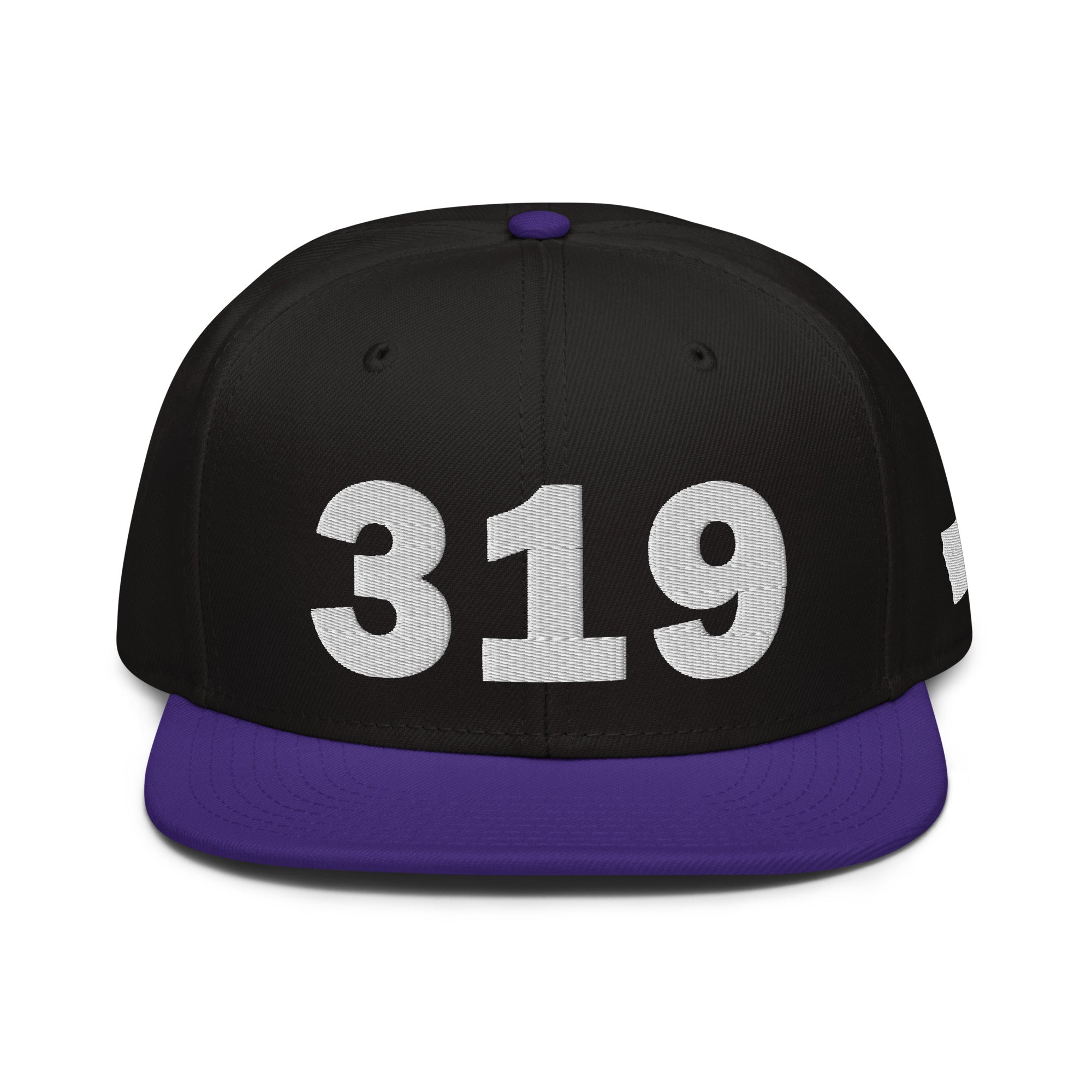 319 Area Code Snapback Hat