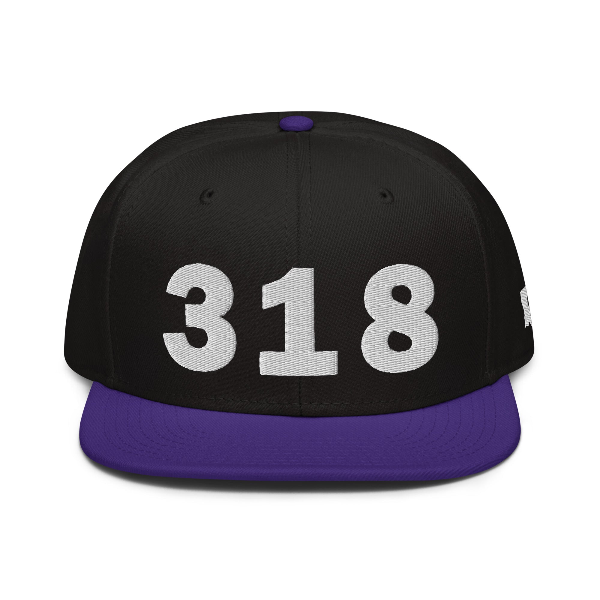 318 Area Code Snapback Hat