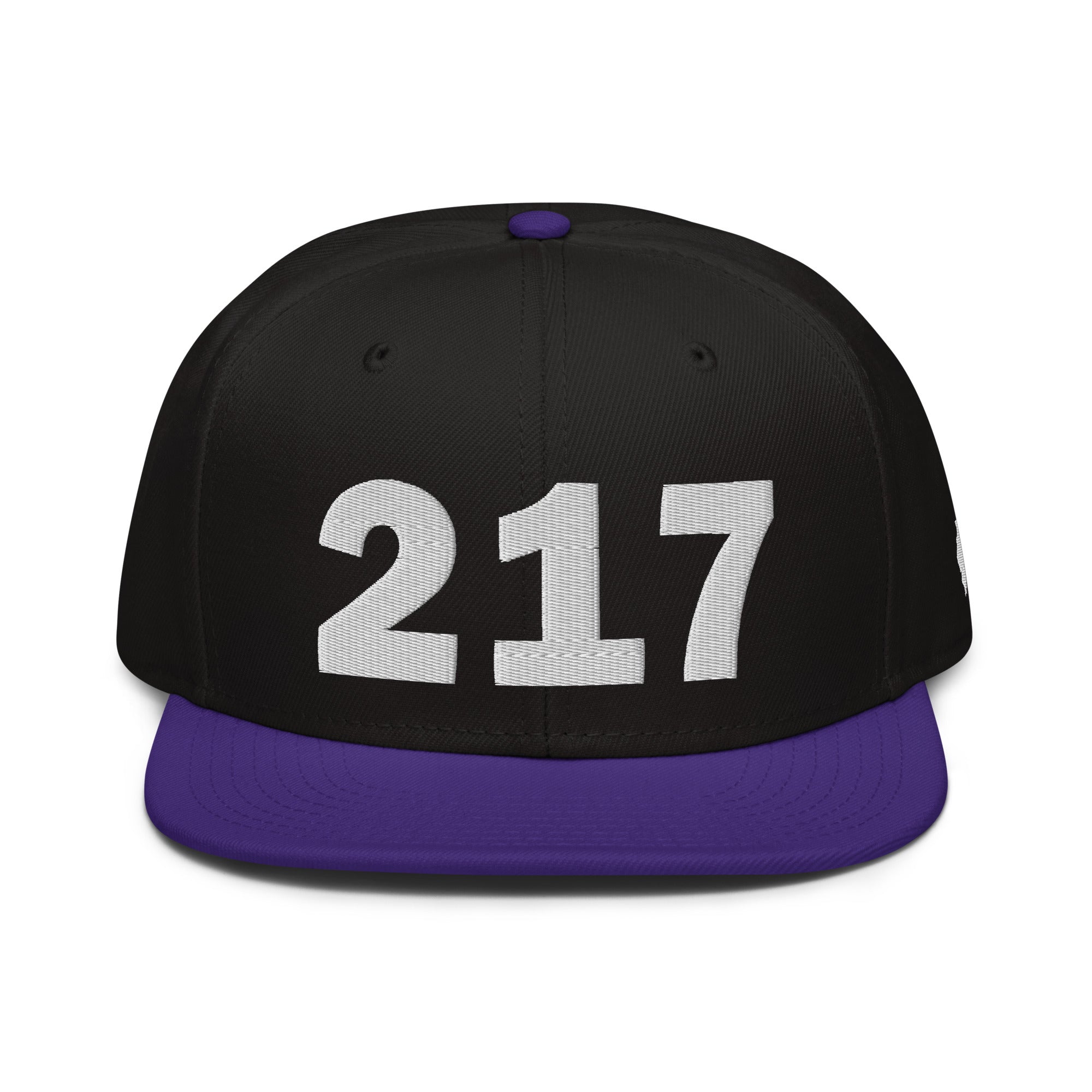 217 Area Code Snapback Hat