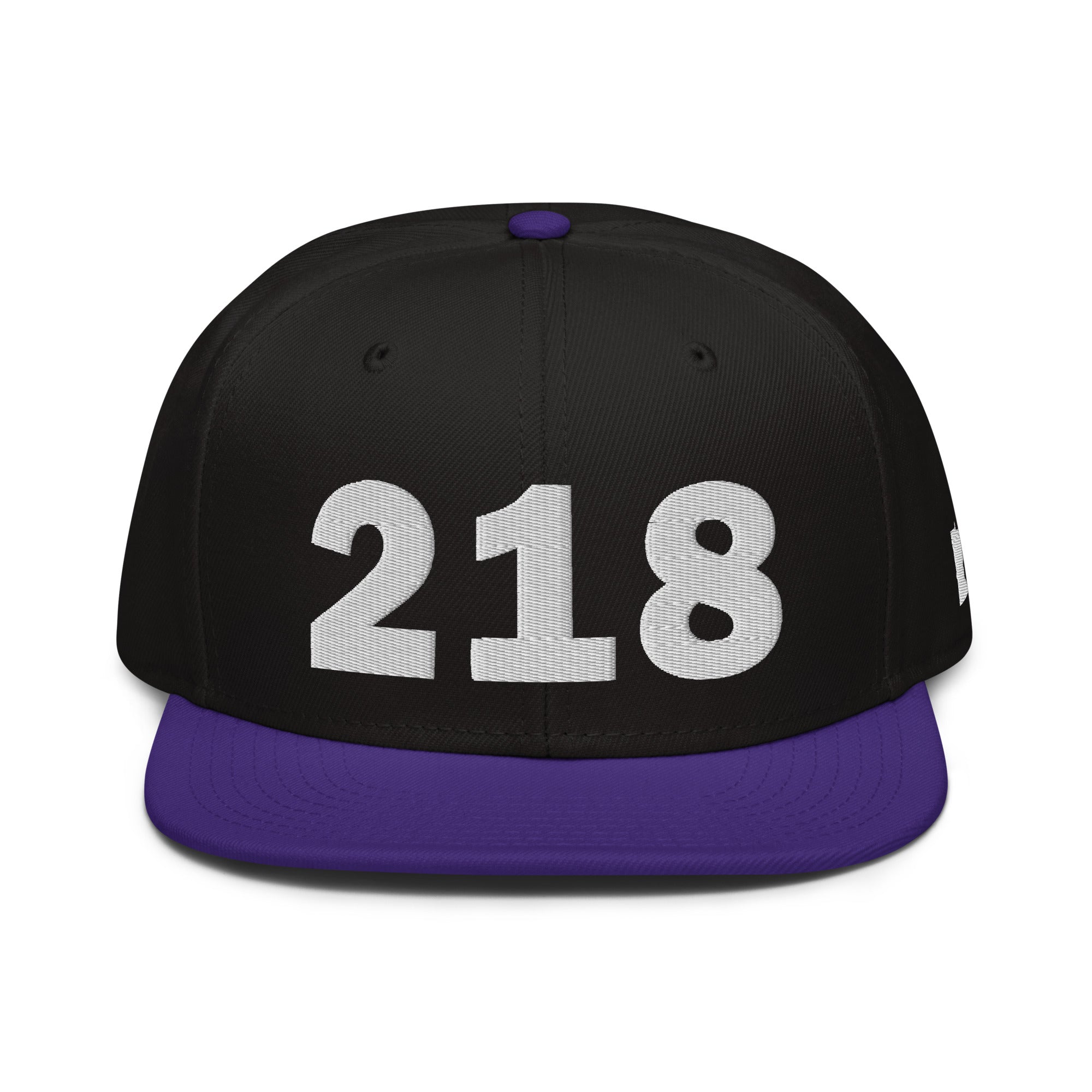 218 Area Code Snapback Hat
