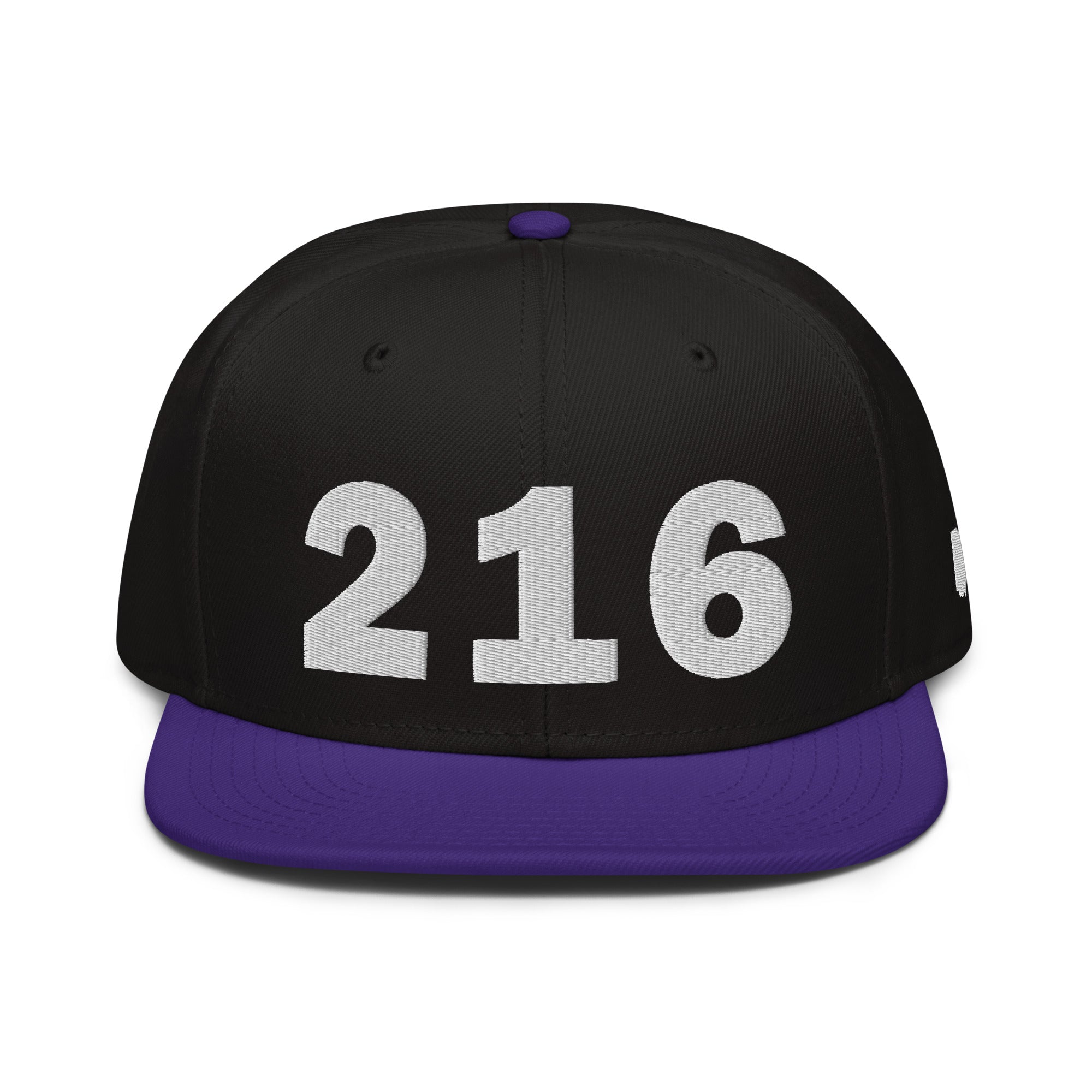 216 Area Code Snapback Hat