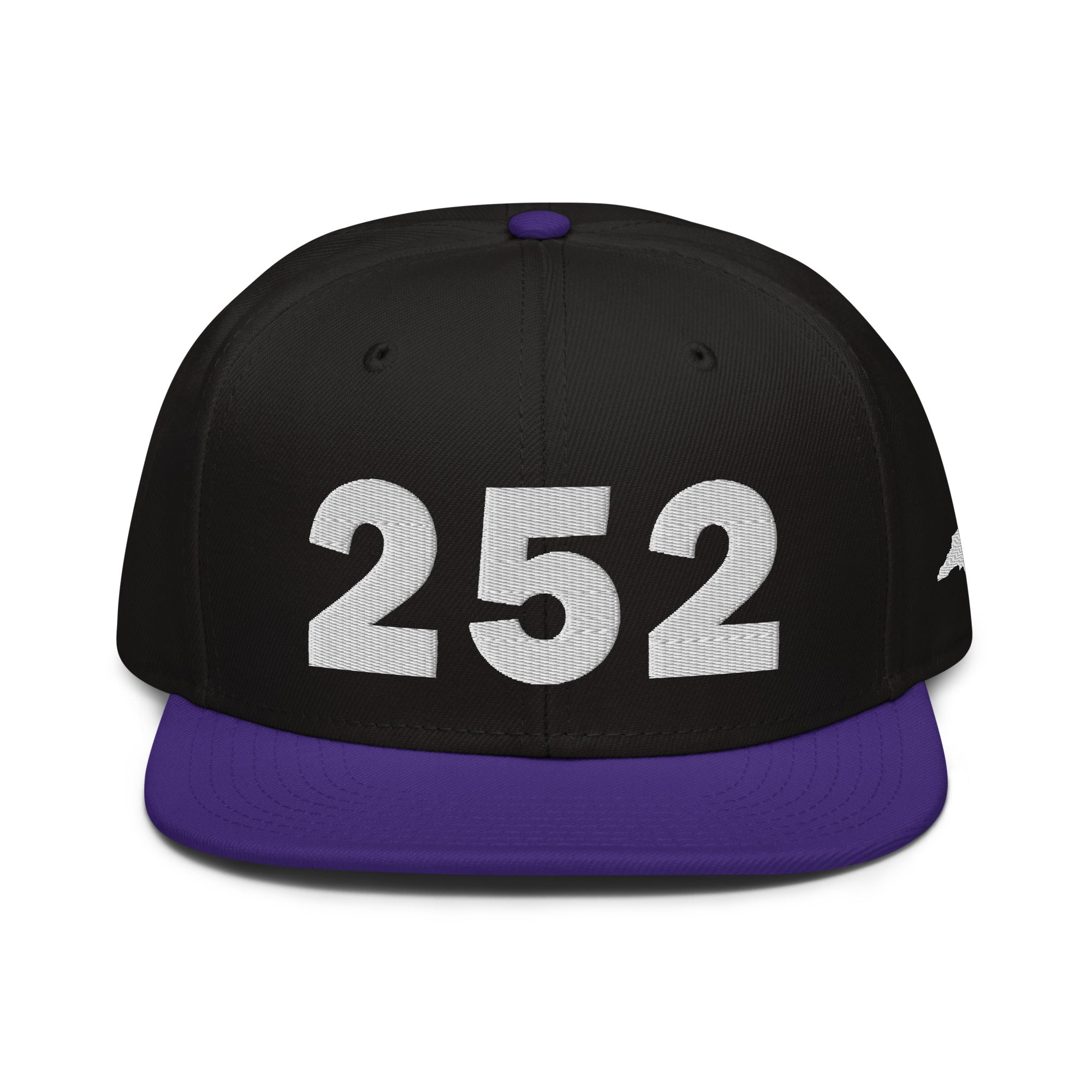 252 Area Code Snapback Hat
