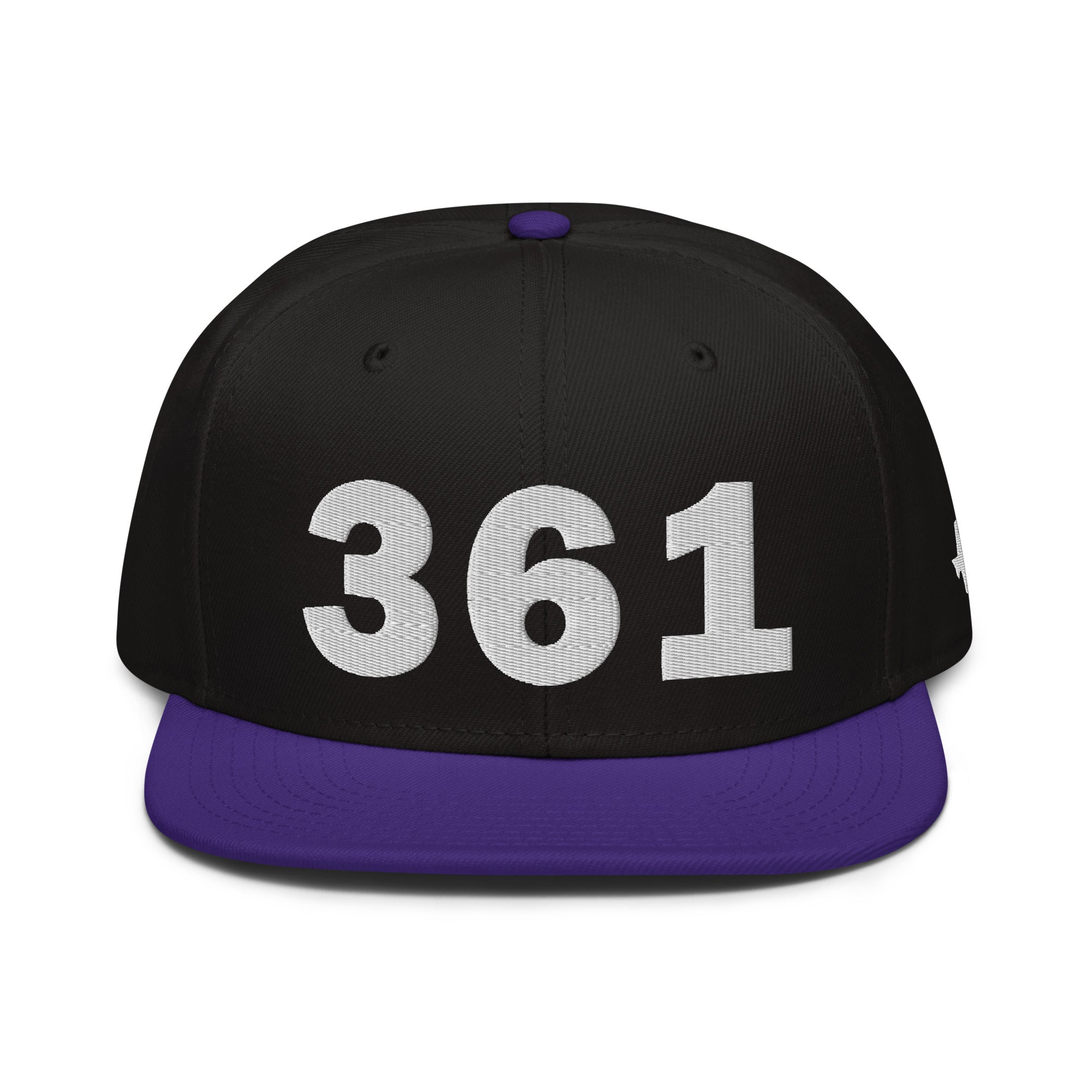 361 Area Code Snapback Hat