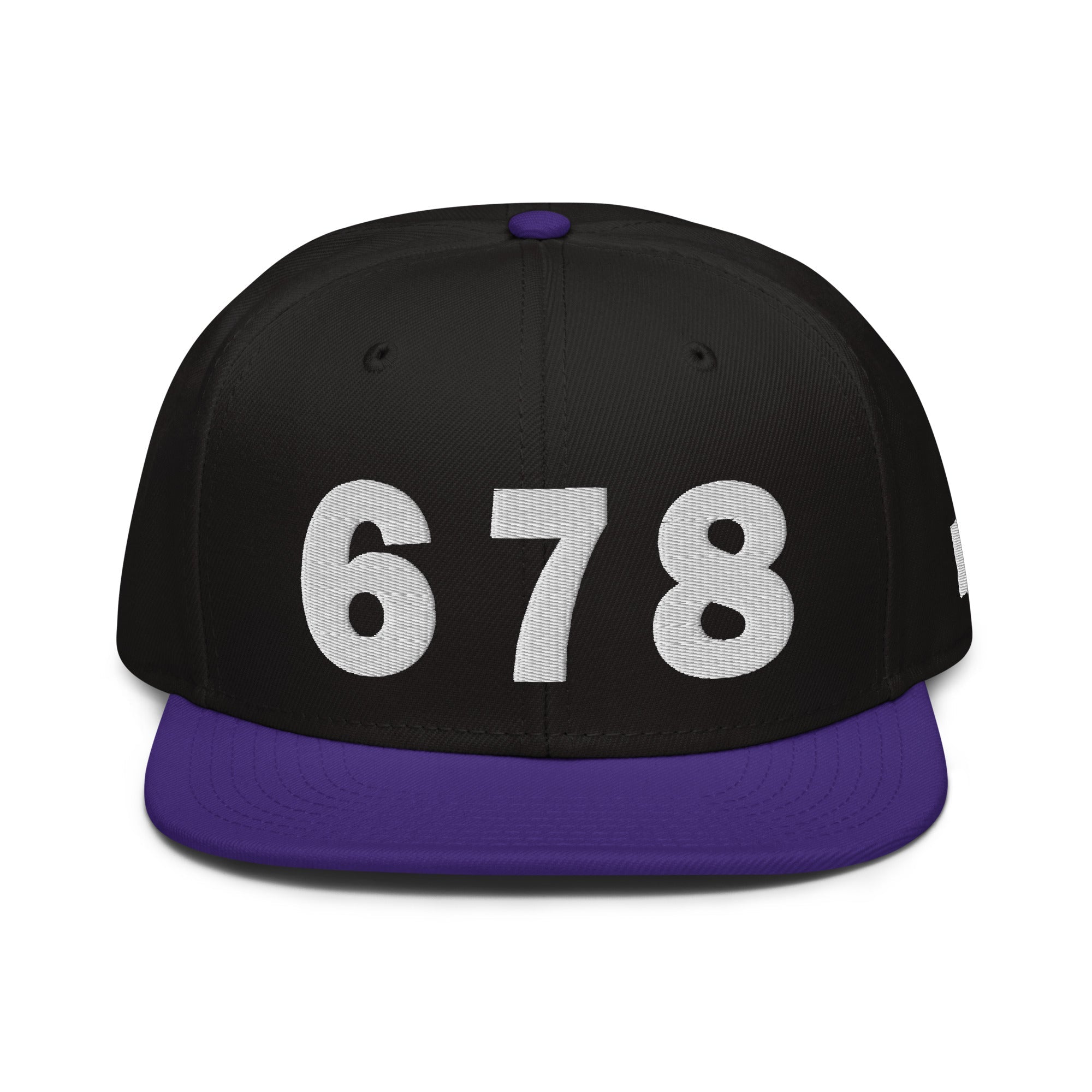 678 Area Code Snapback Hat