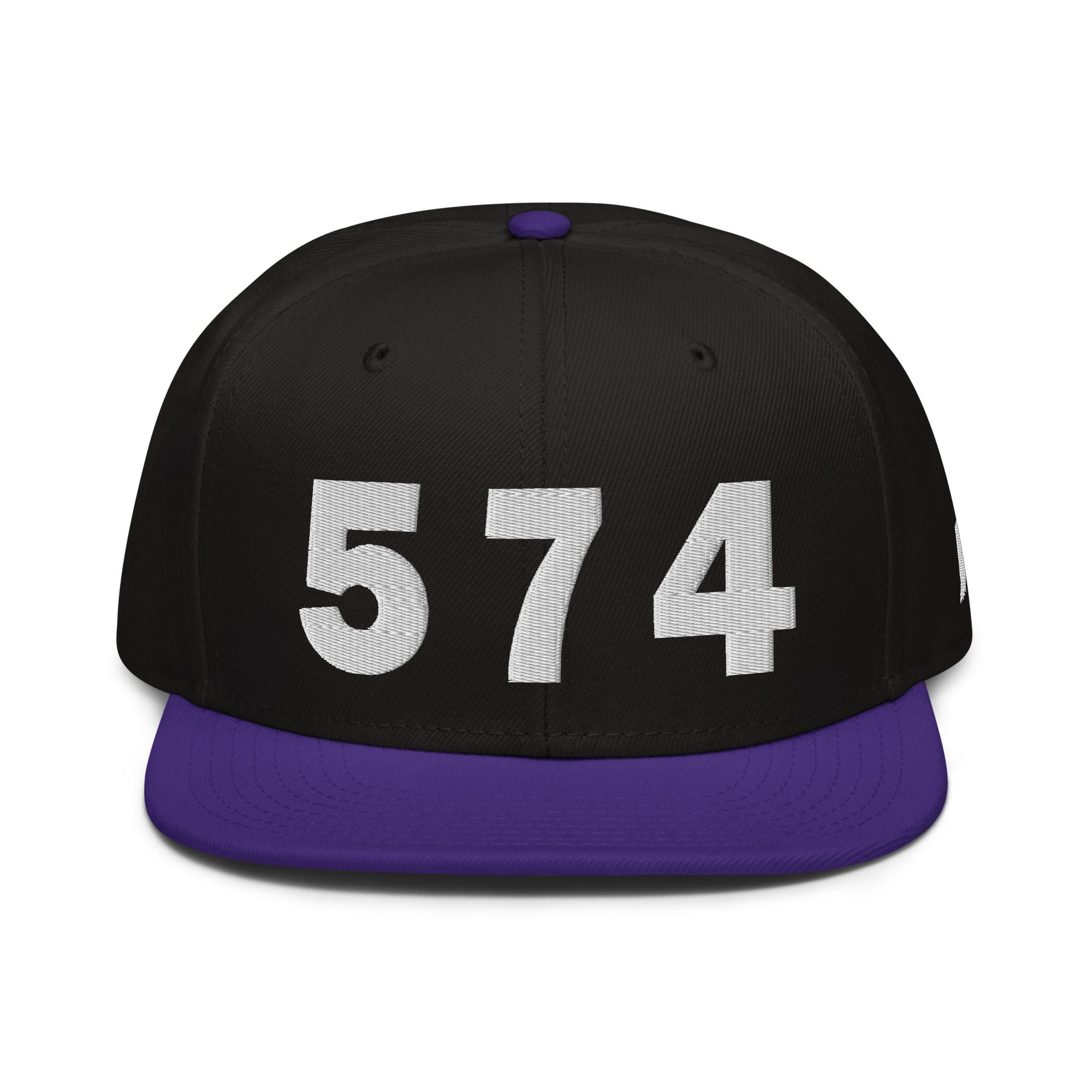 574 Area Code Snapback Hat