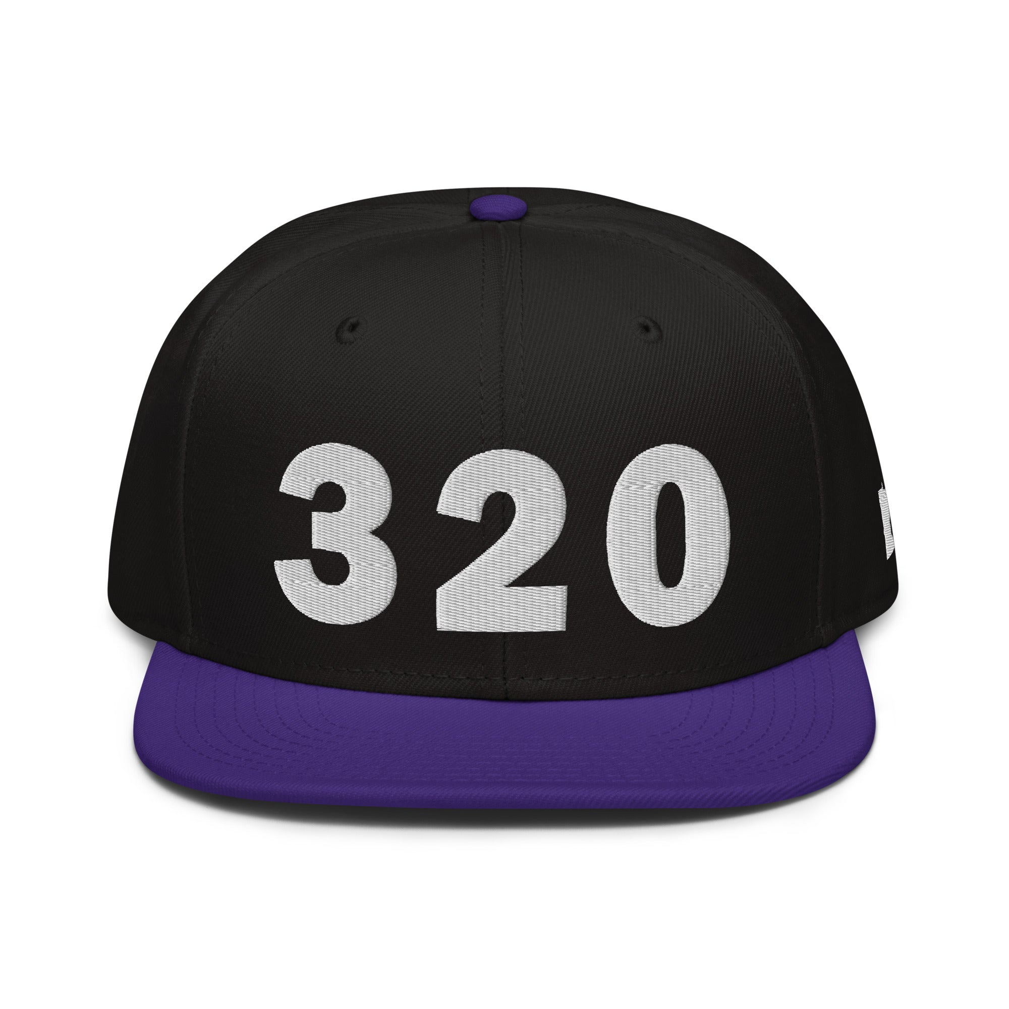320 Area Code Snapback Hat