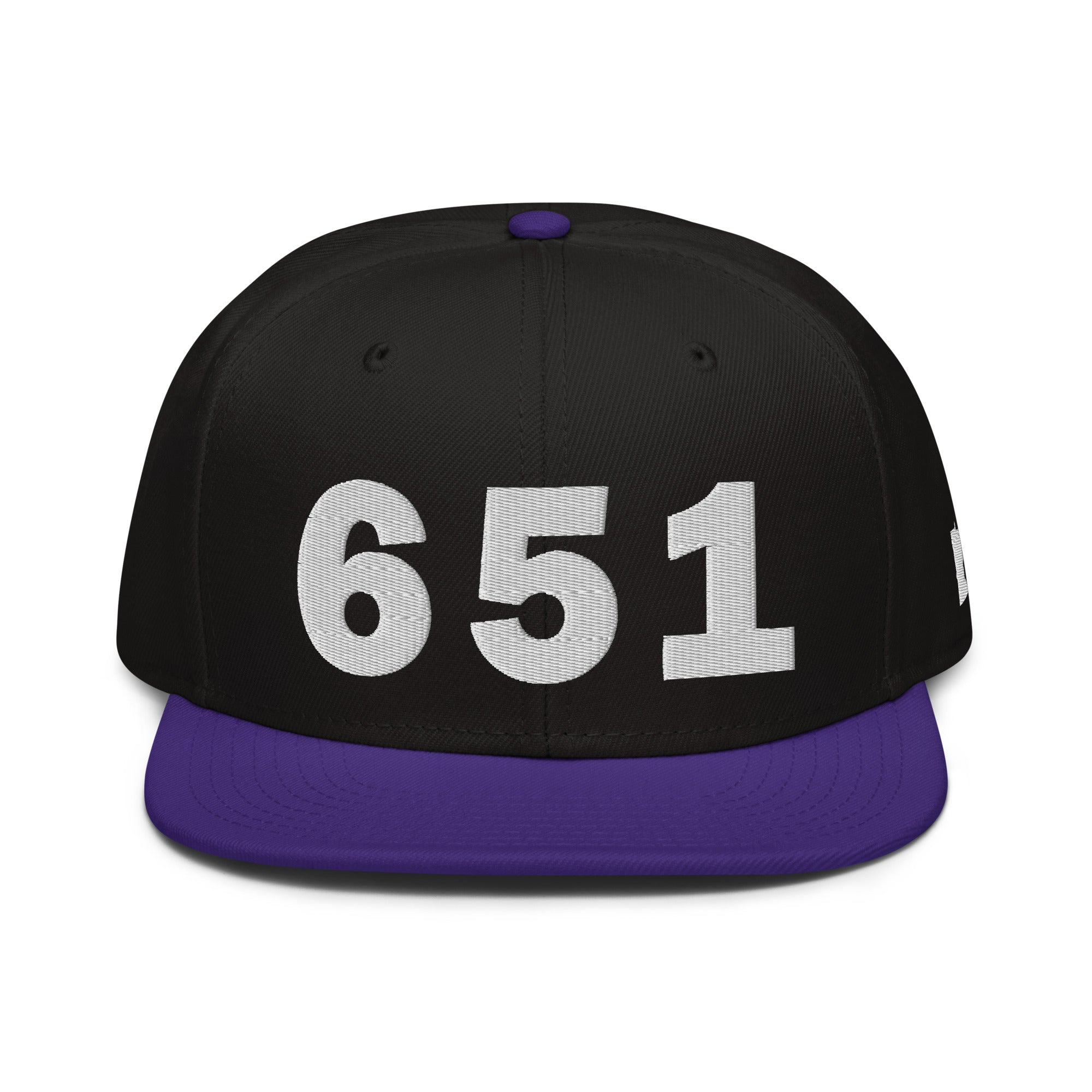 651 Area Code Snapback Hat