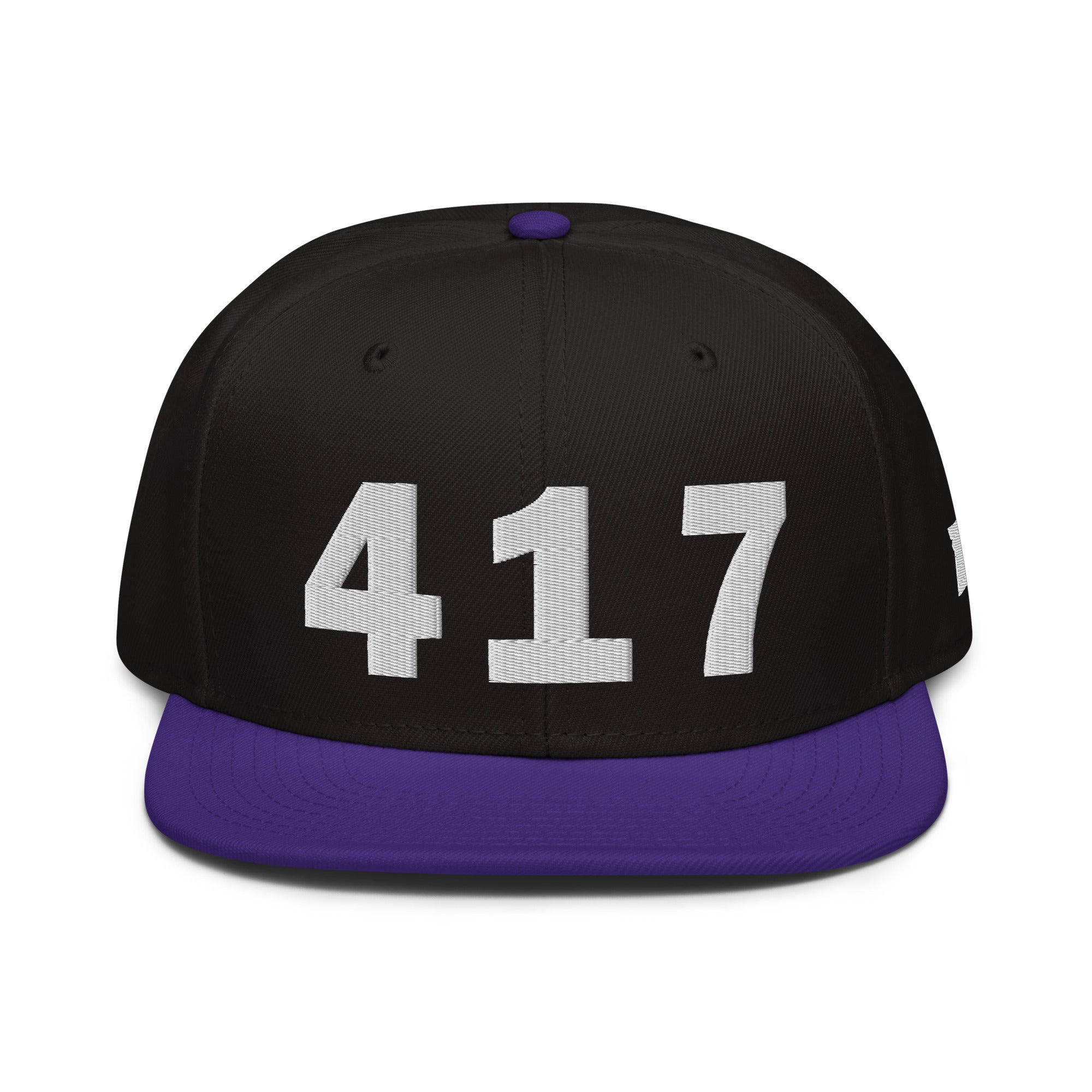 417 Area Code Snapback Hat