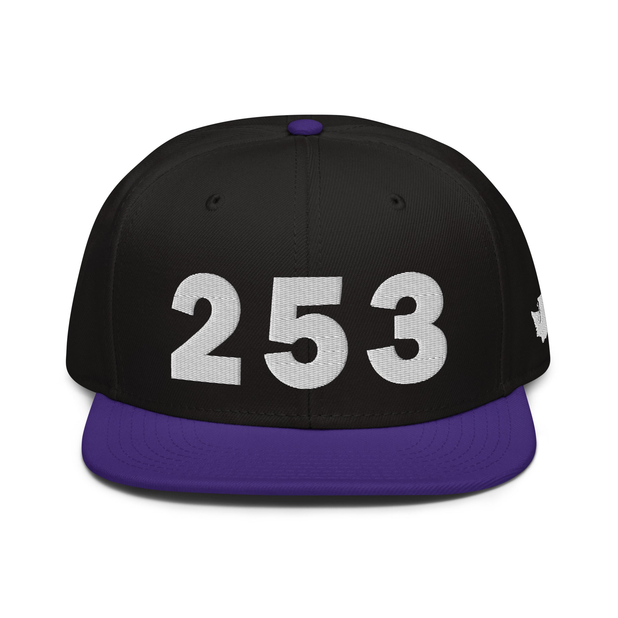 253 Area Code Snapback Hat