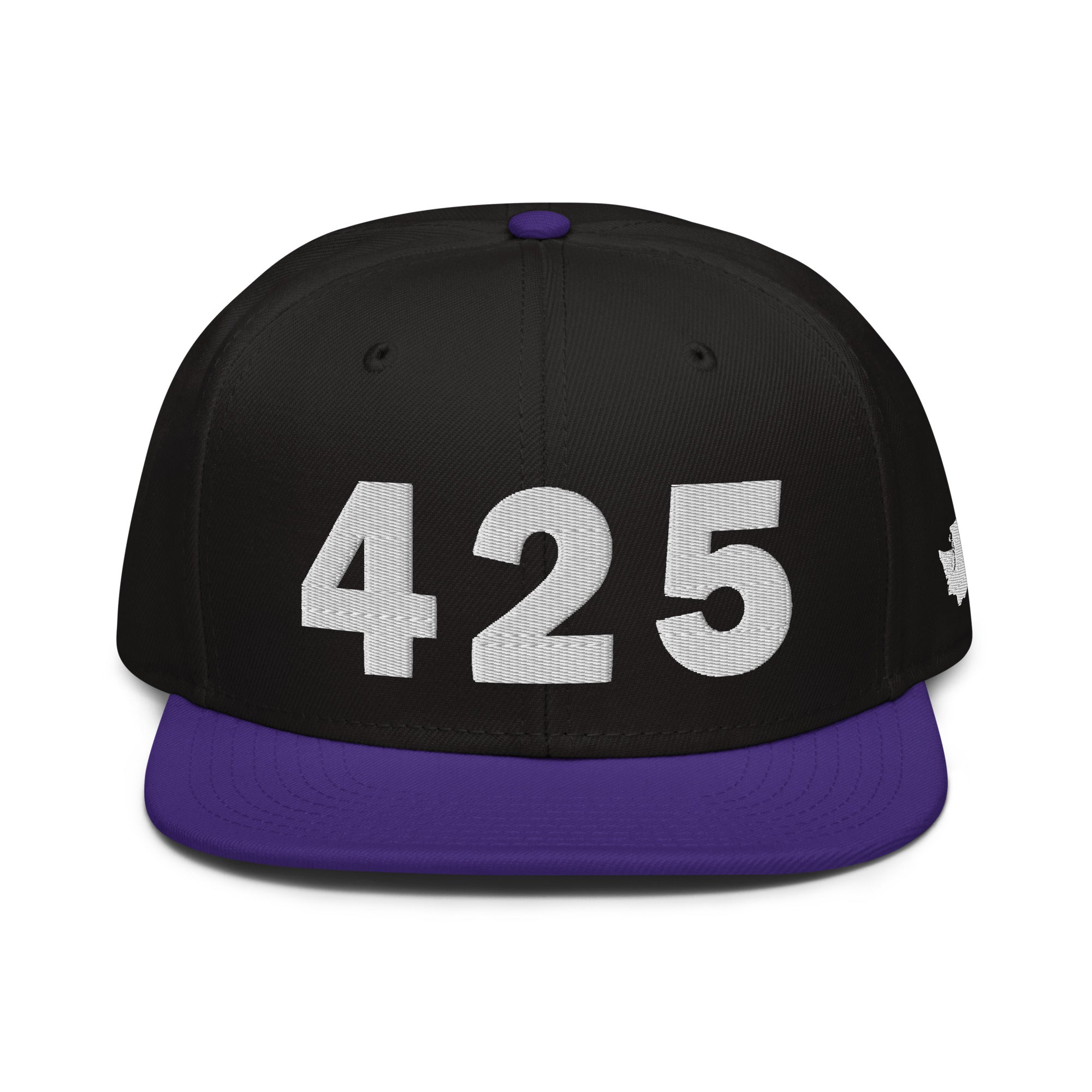 425 Area Code Snapback Hat