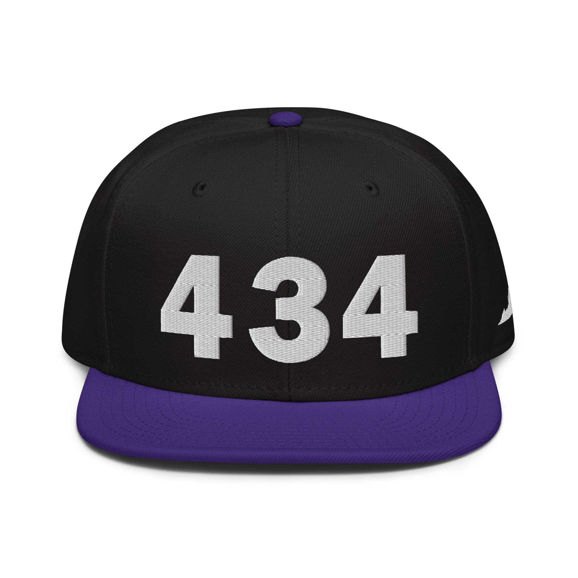 434 Area Code Snapback Hat