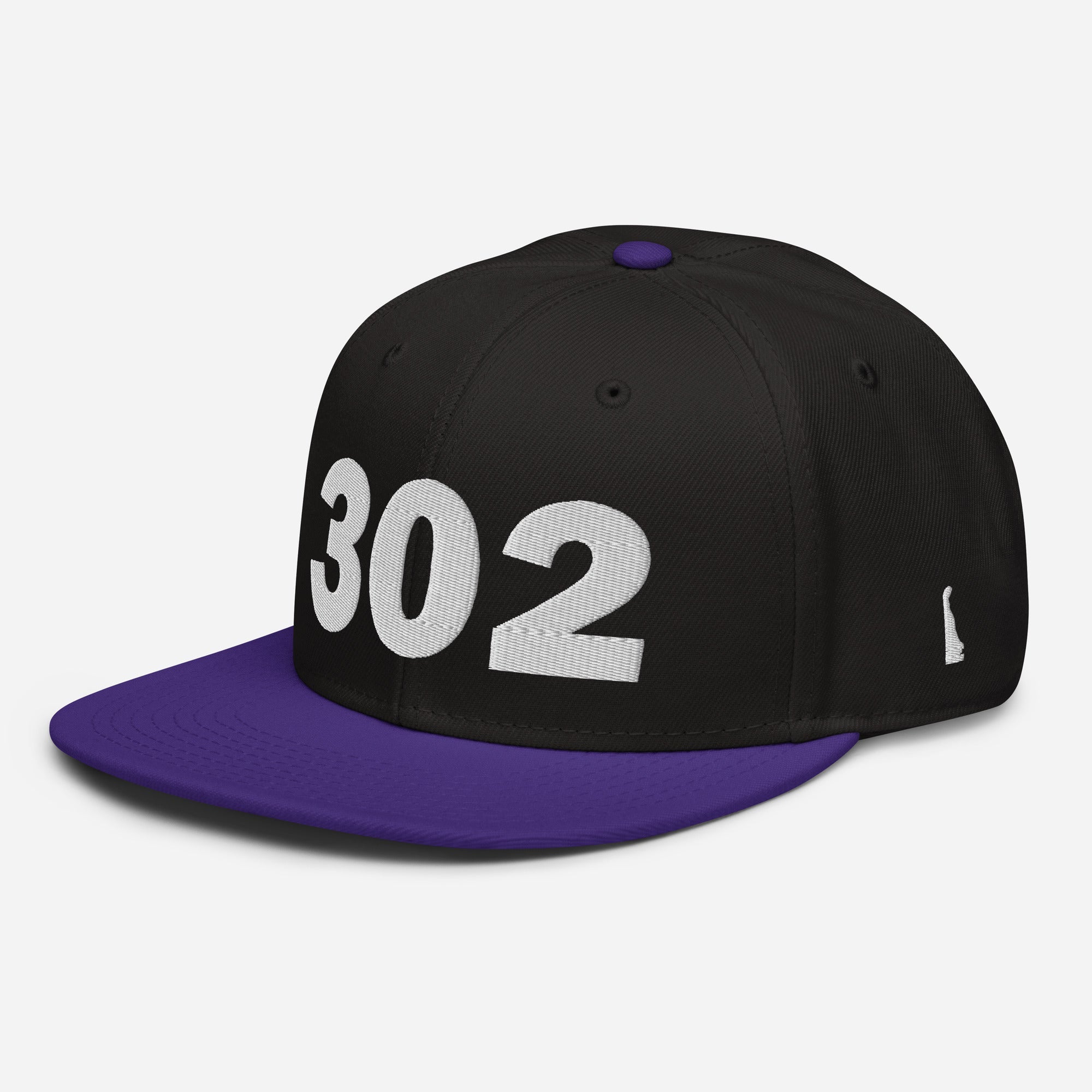 302 Area Code Snapback Hat
