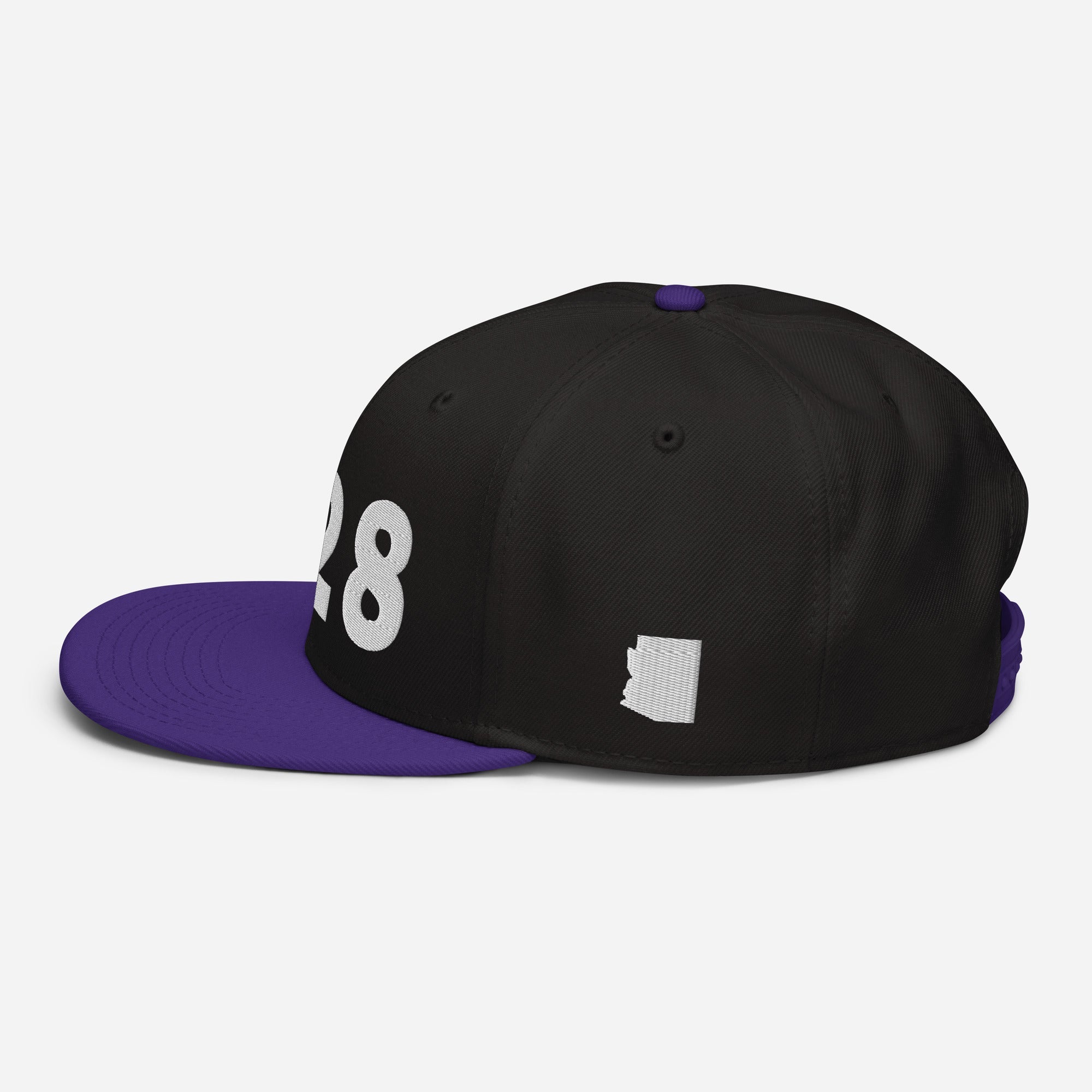 928 Area Code Snapback Hat