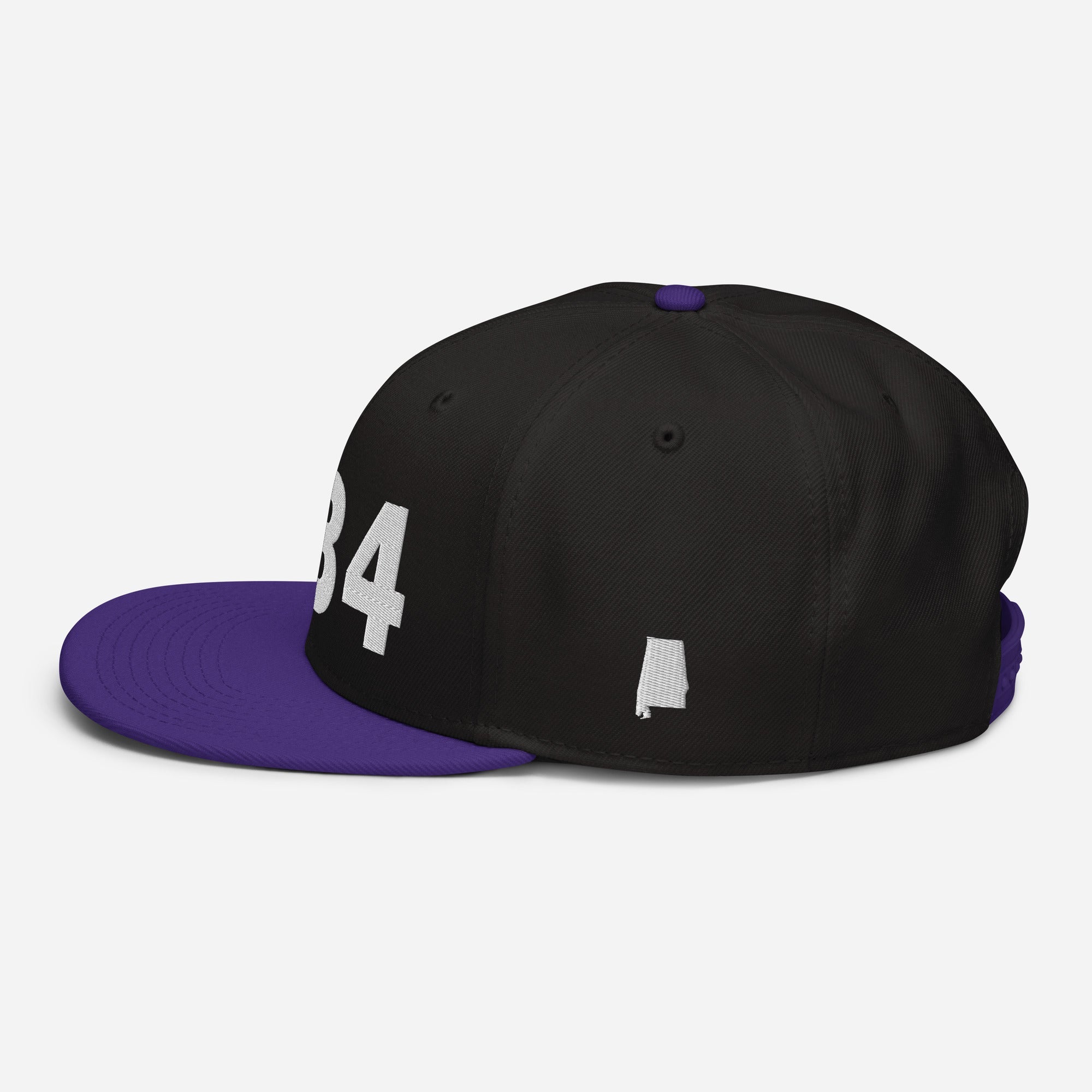 334 Area Code Snapback Hat