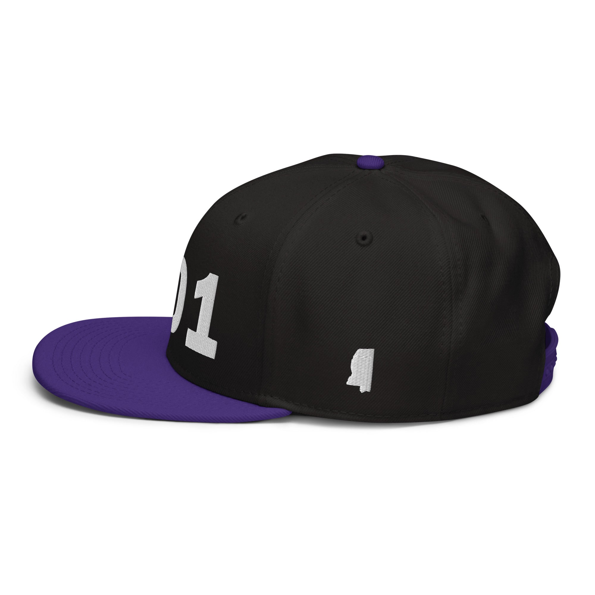 601 Area Code Snapback Hat