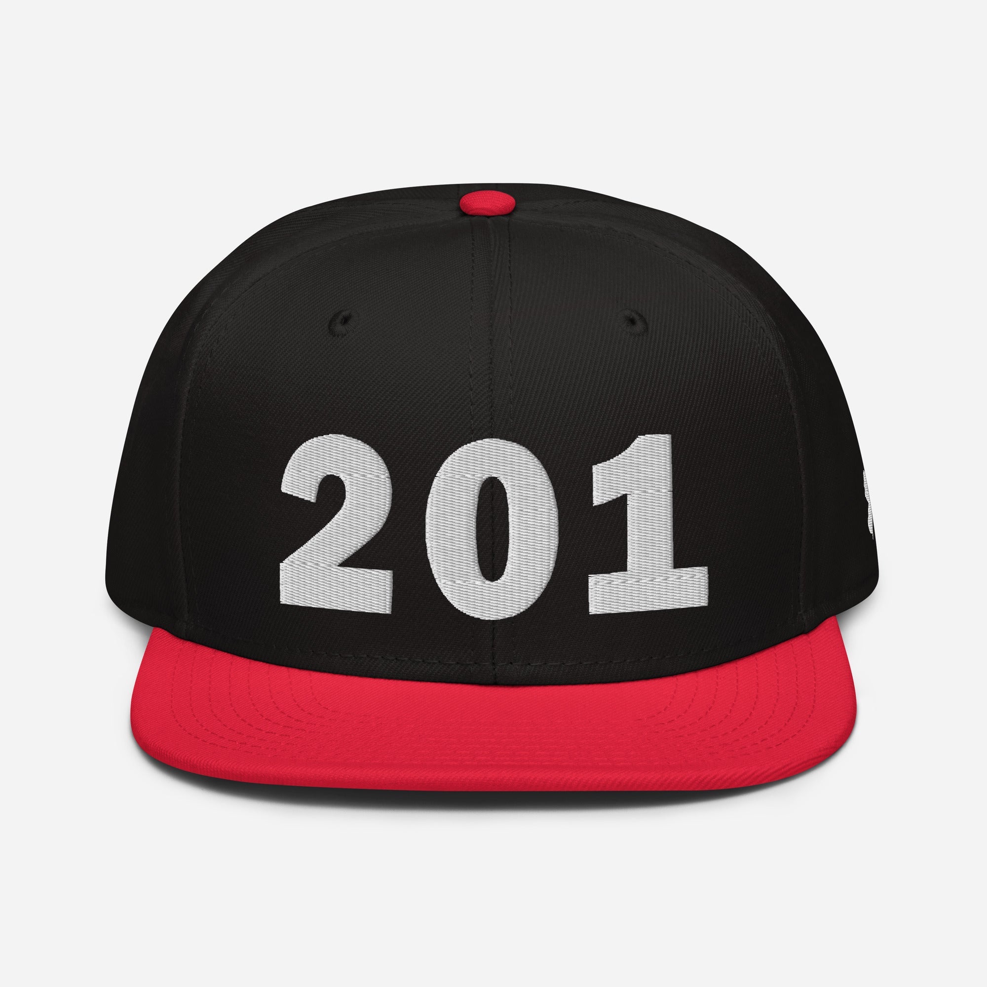 201 Area Code Snapback Hat