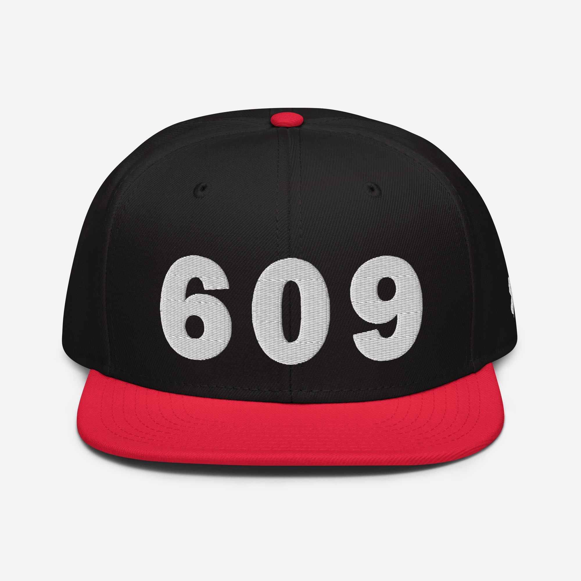 609 Area Code Snapback Hat