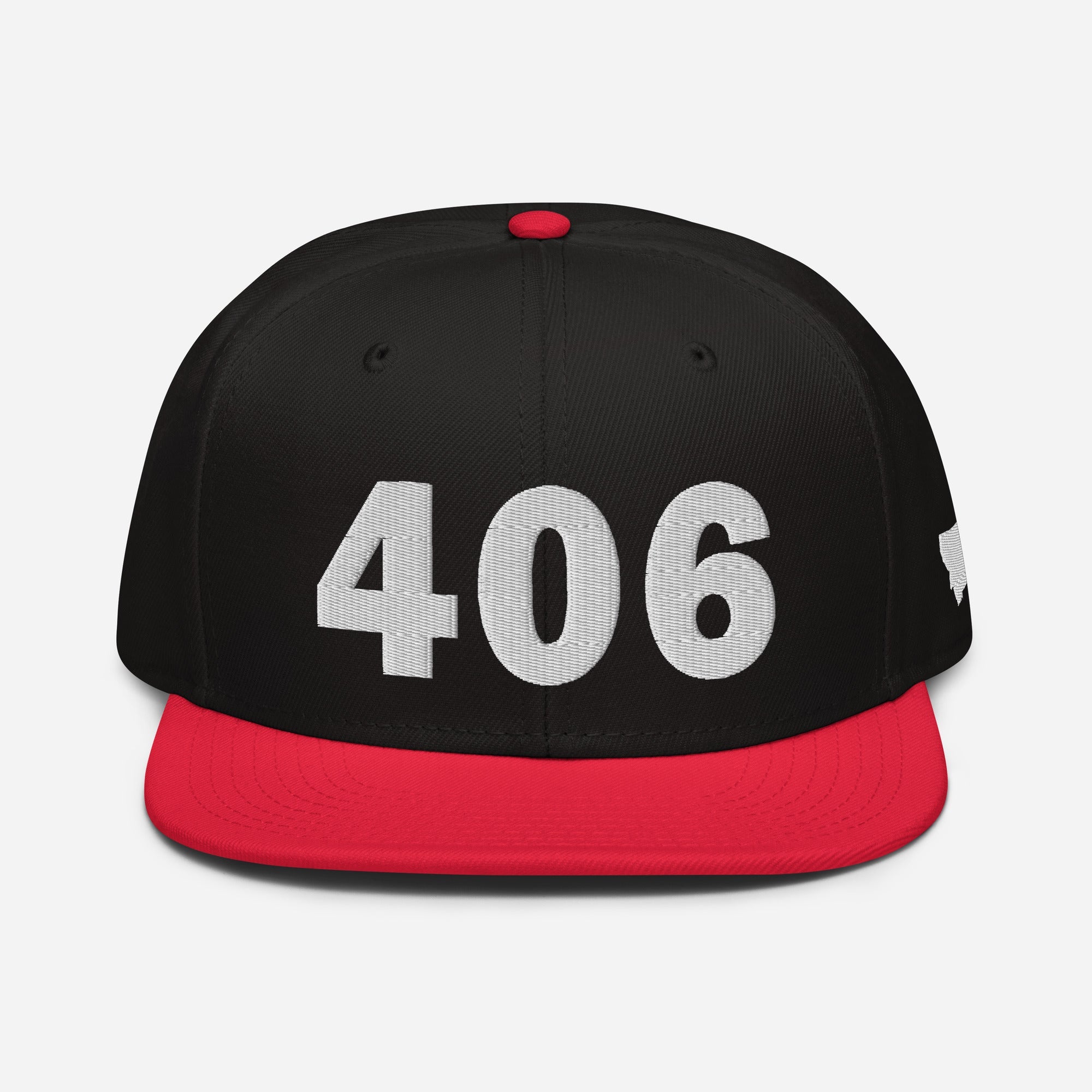 406 Area Code Snapback Hat