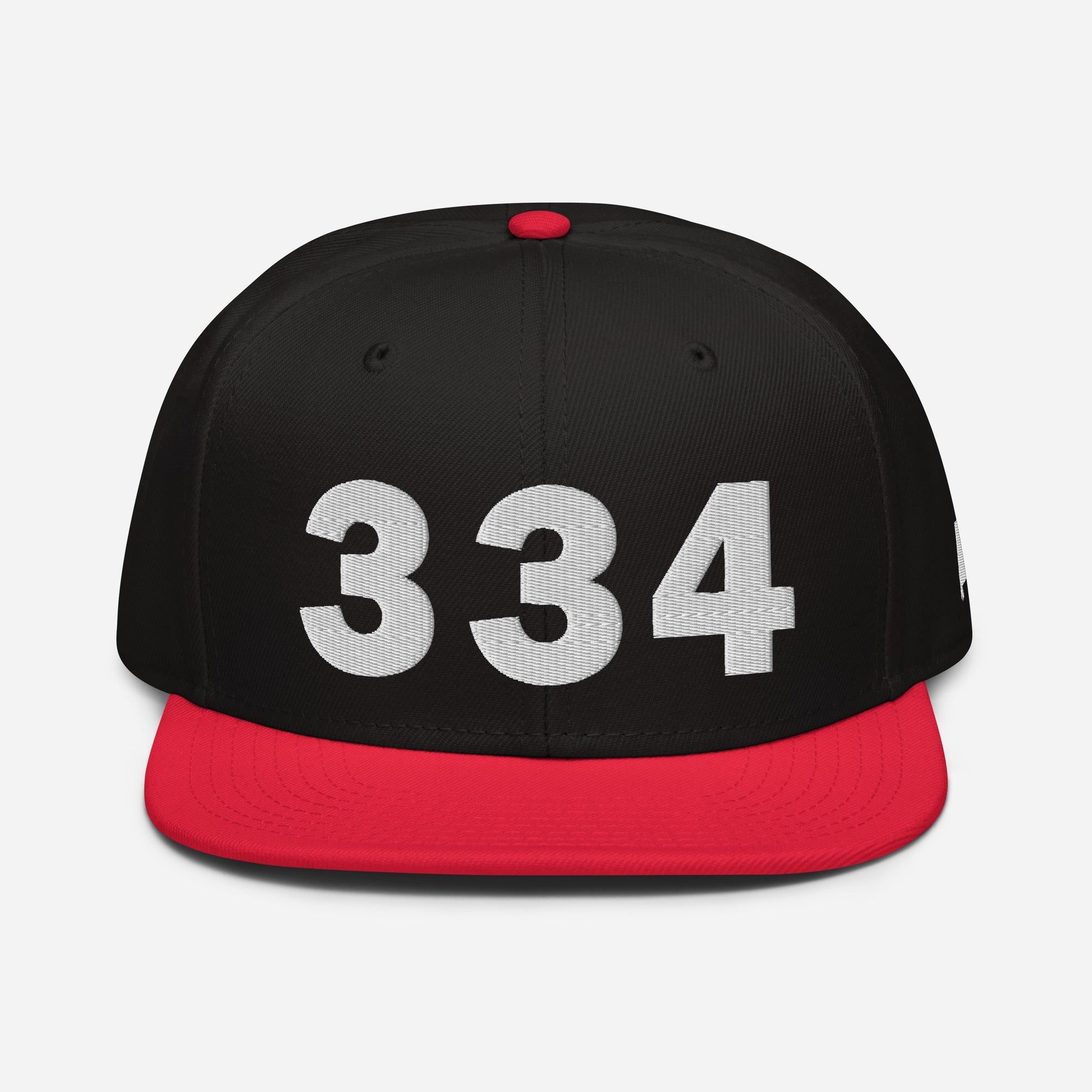 334 Area Code Snapback Hat