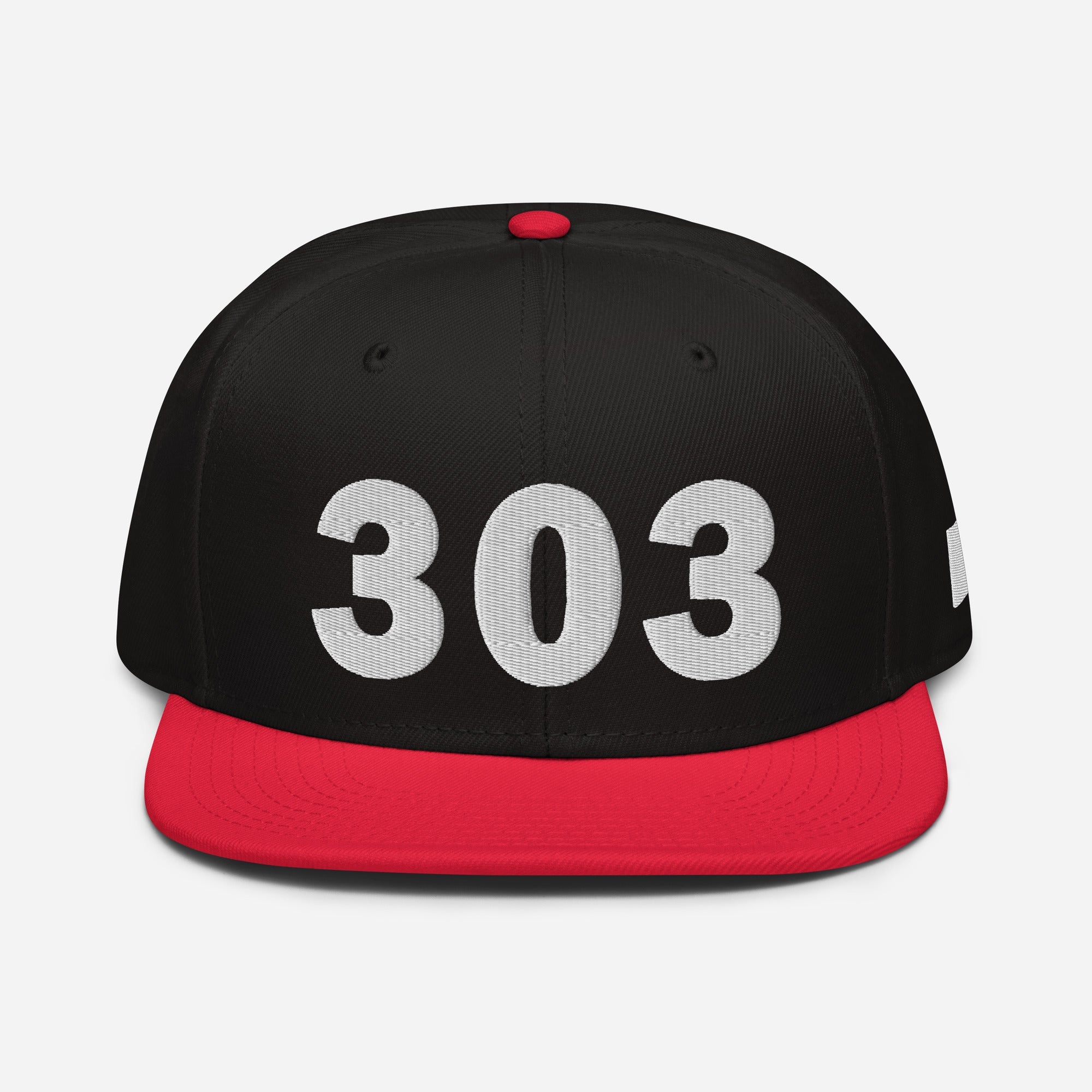 303 Area Code Snapback Hat