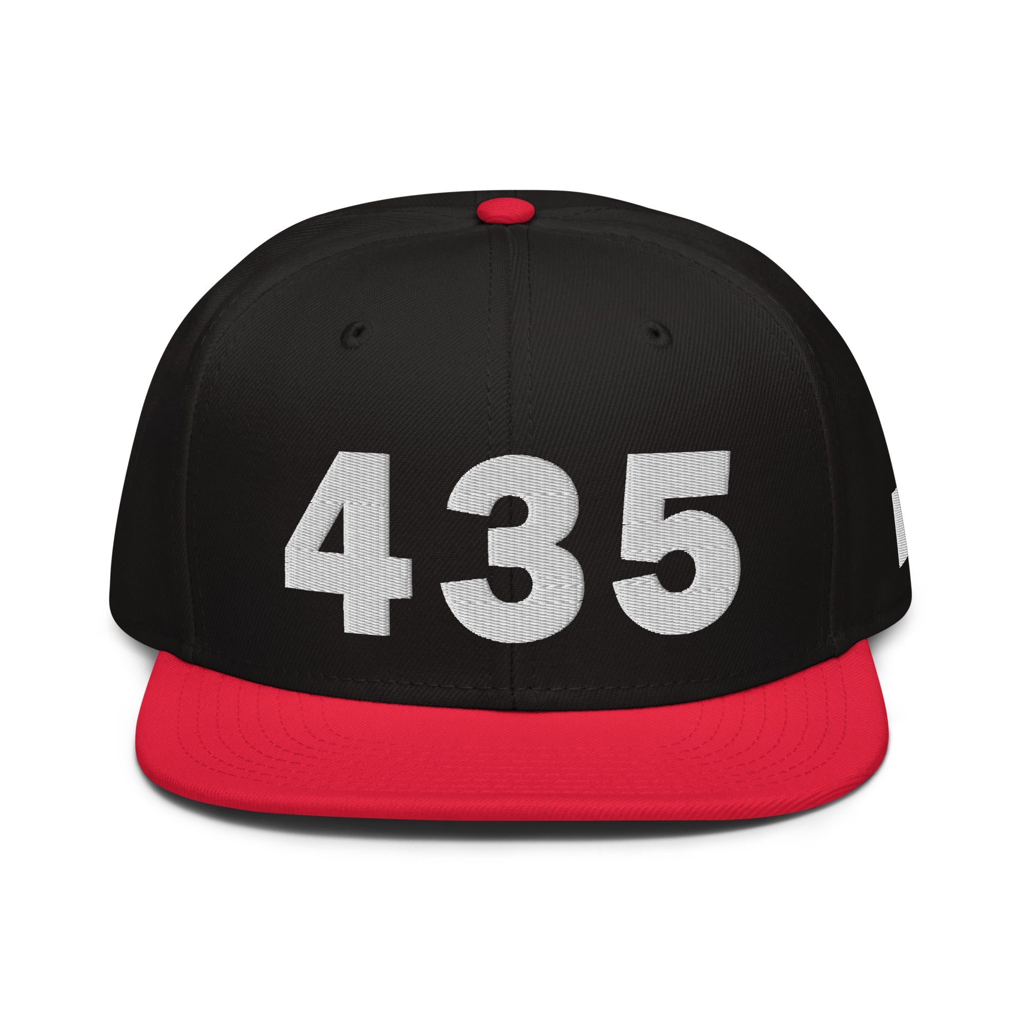 435 Area Code Snapback Hat