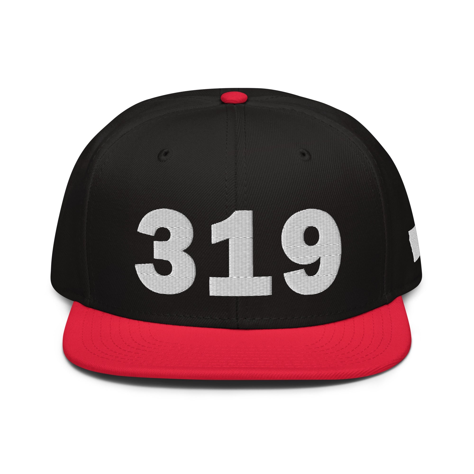 319 Area Code Snapback Hat