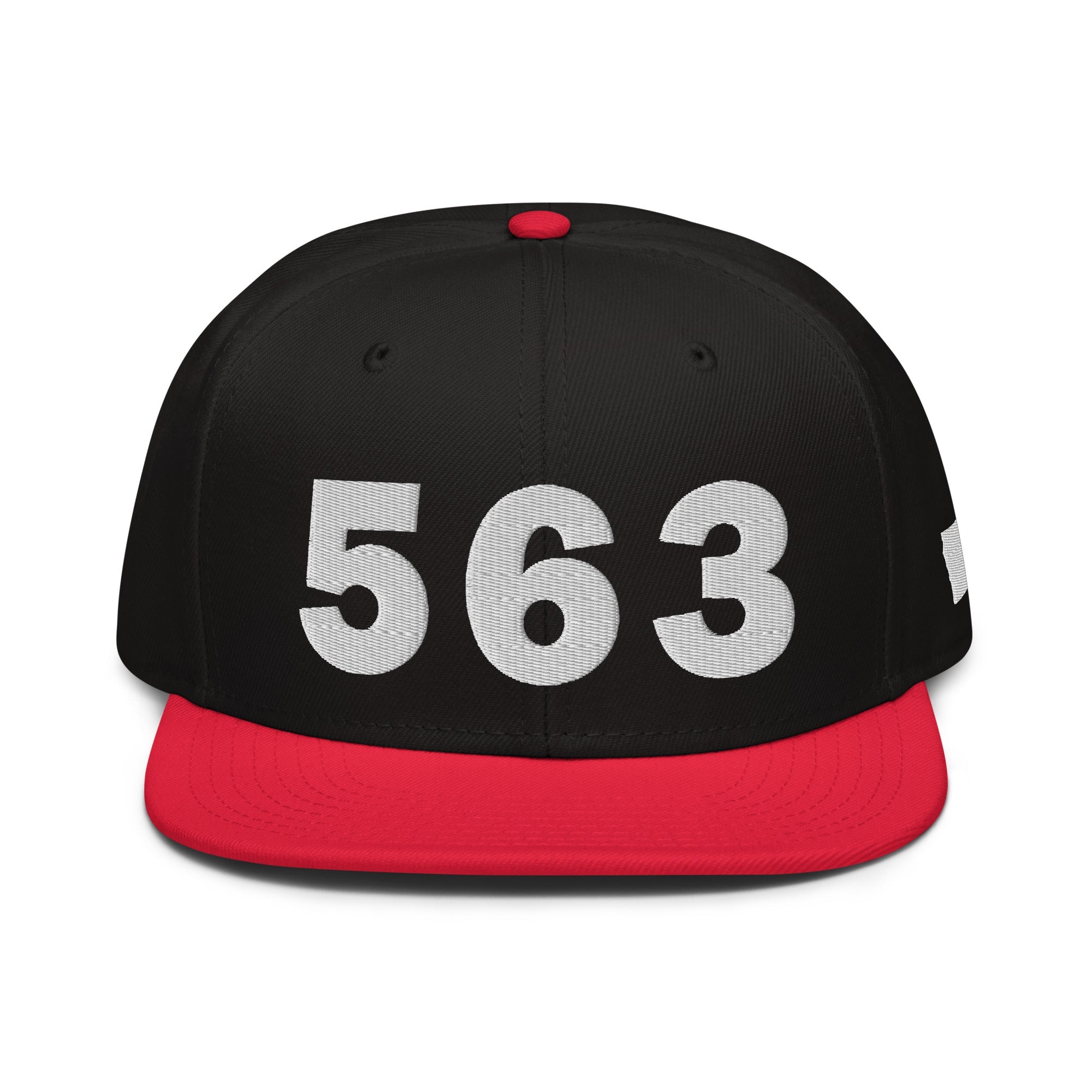 563 Area Code Snapback Hat