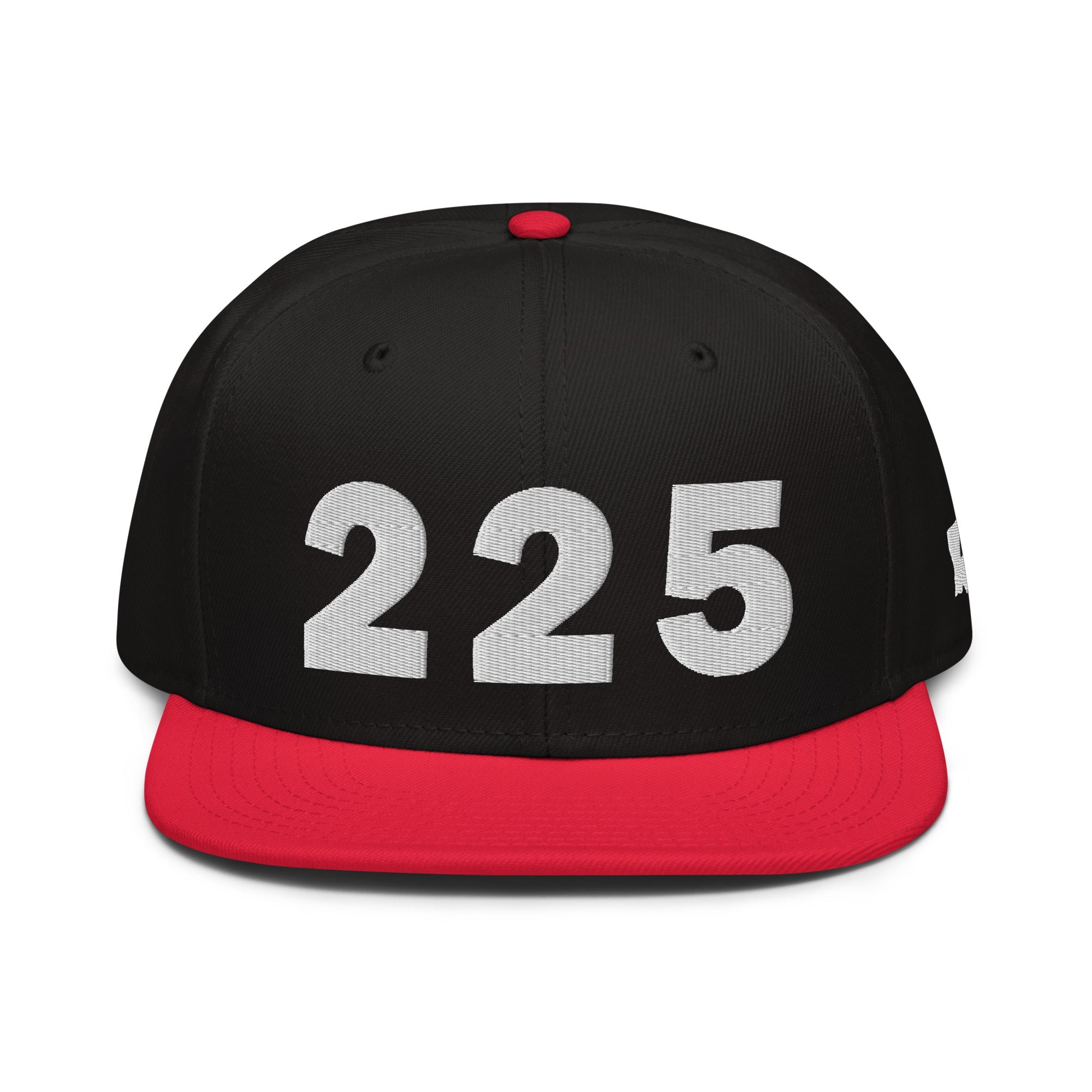 225 Area Code Snapback Hat