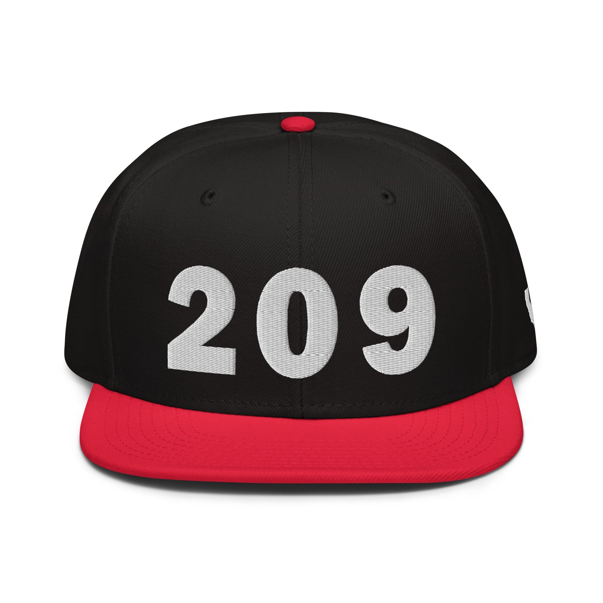 209 Area Code Snapback Hat