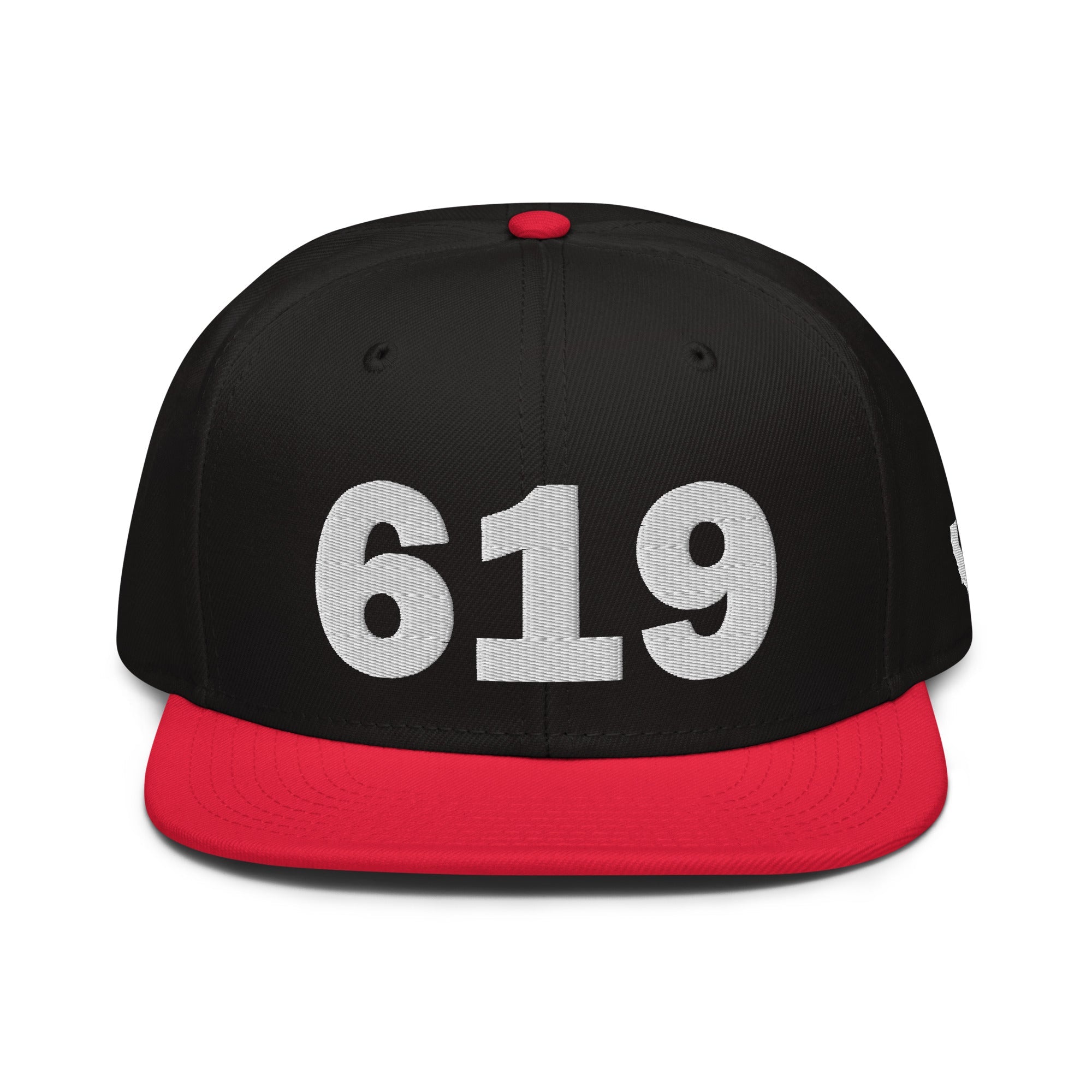 619 Area Code Snapback Hat