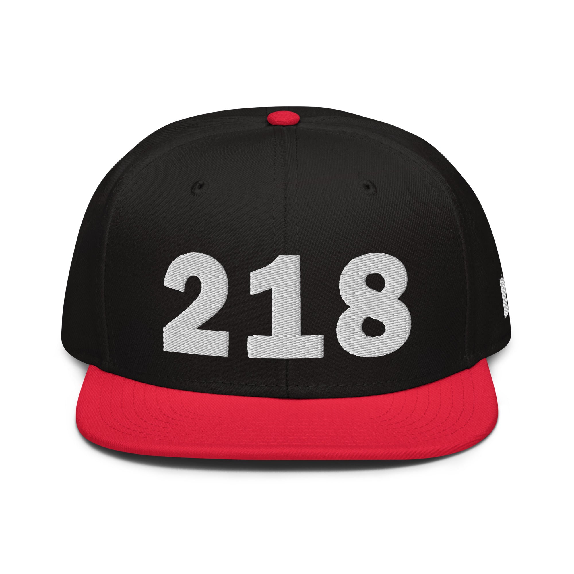218 Area Code Snapback Hat