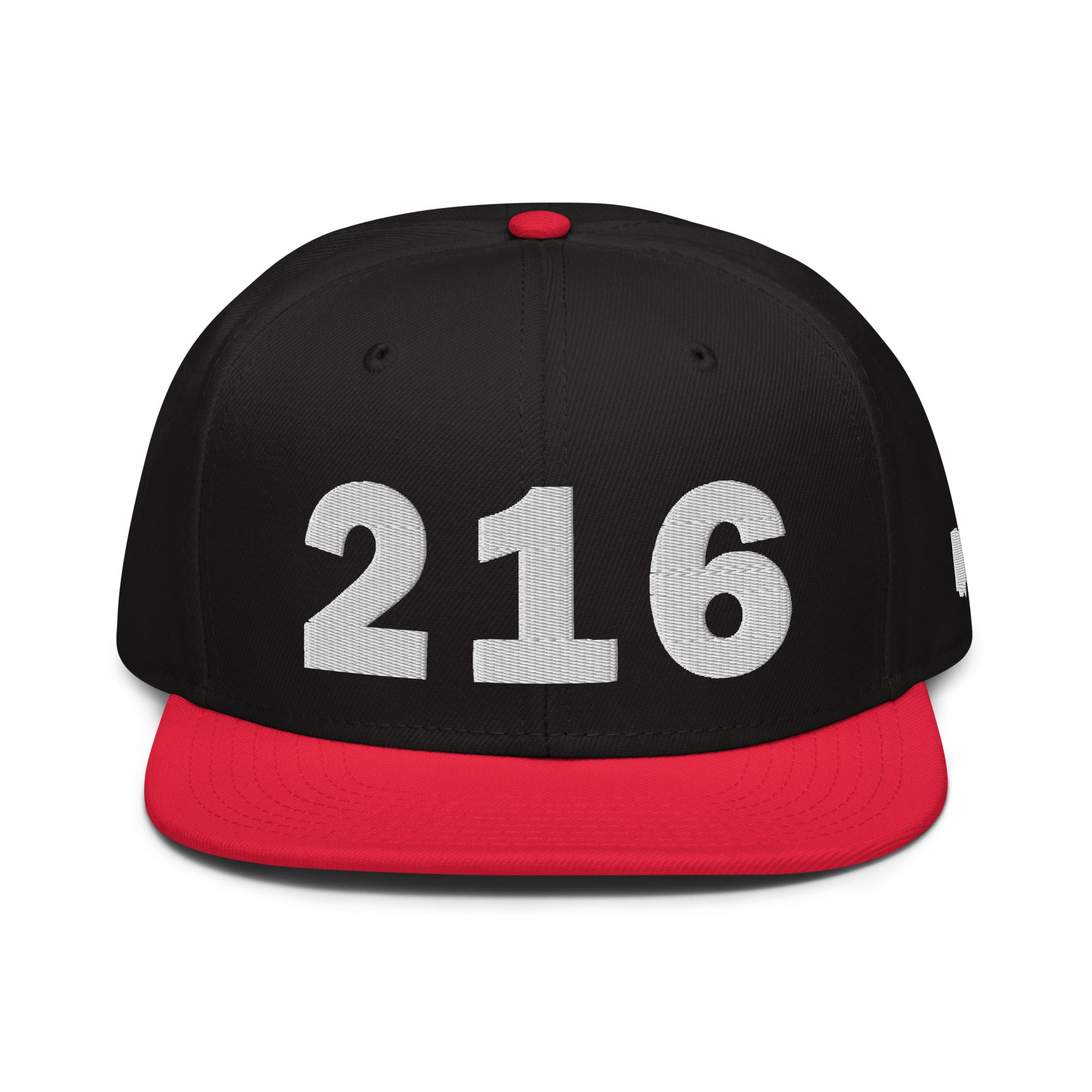 216 Area Code Snapback Hat