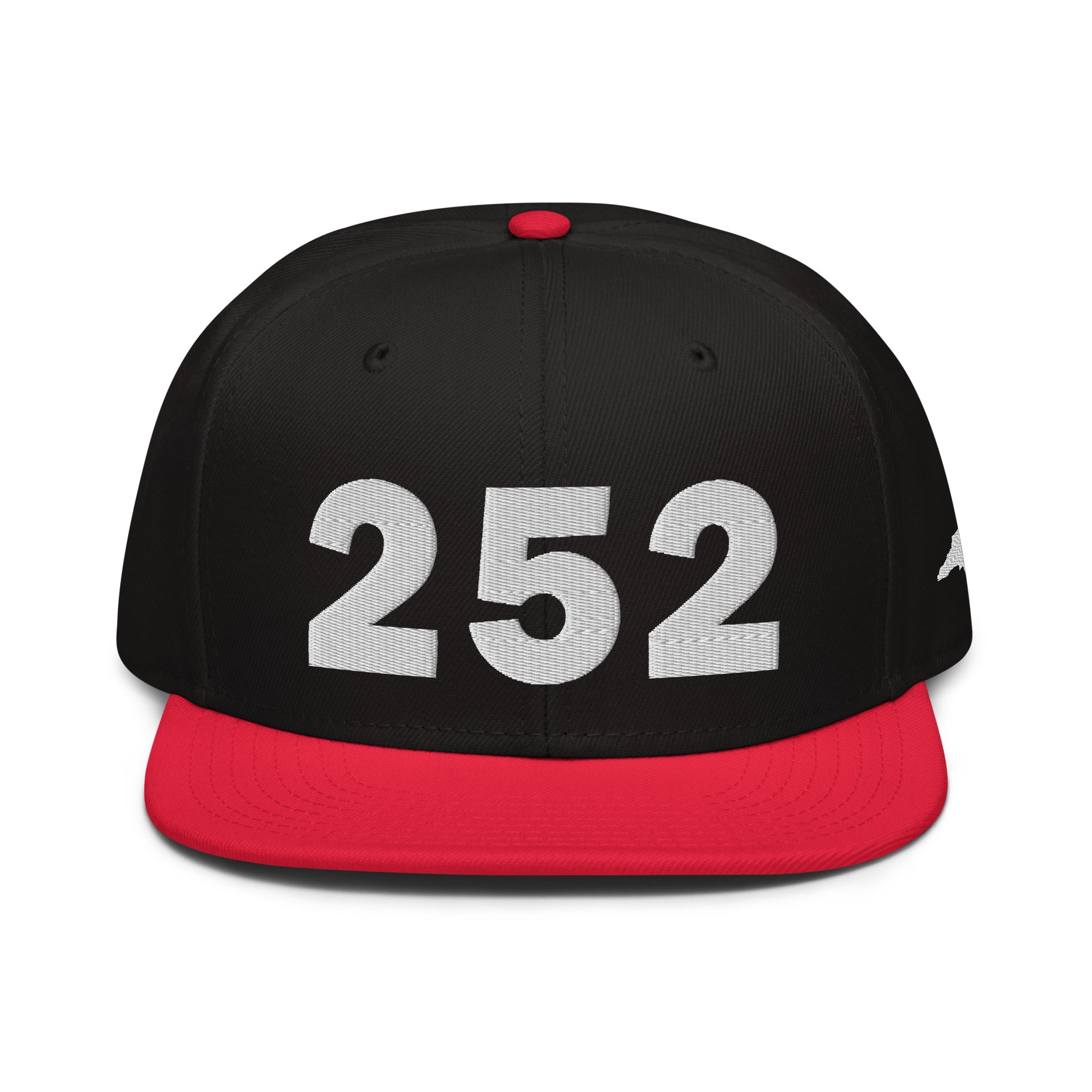 252 Area Code Snapback Hat