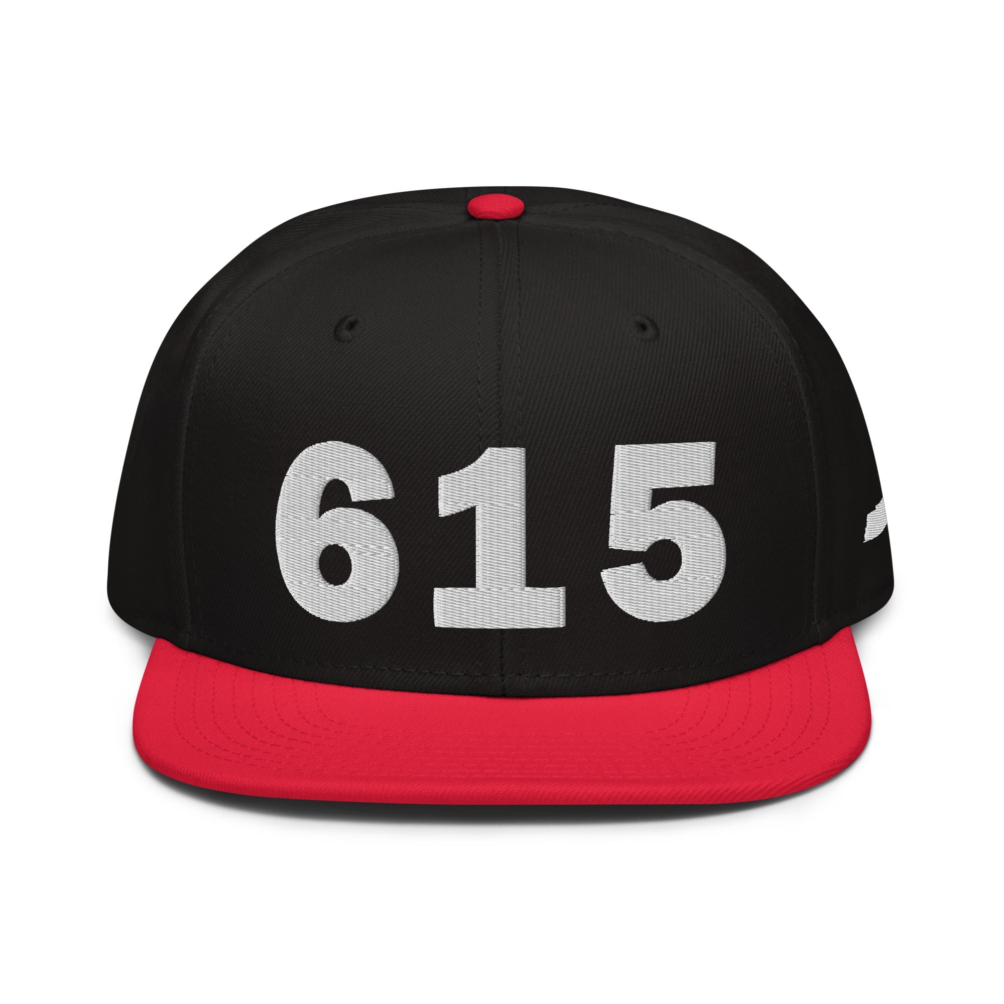 615 Area Code Snapback Hat