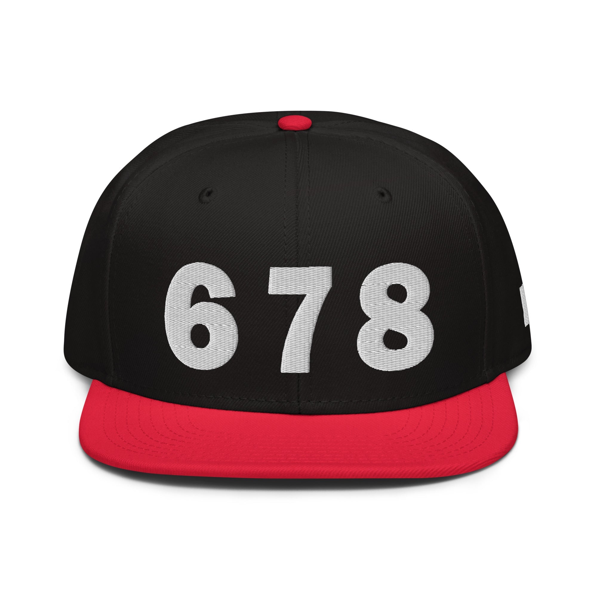678 Area Code Snapback Hat
