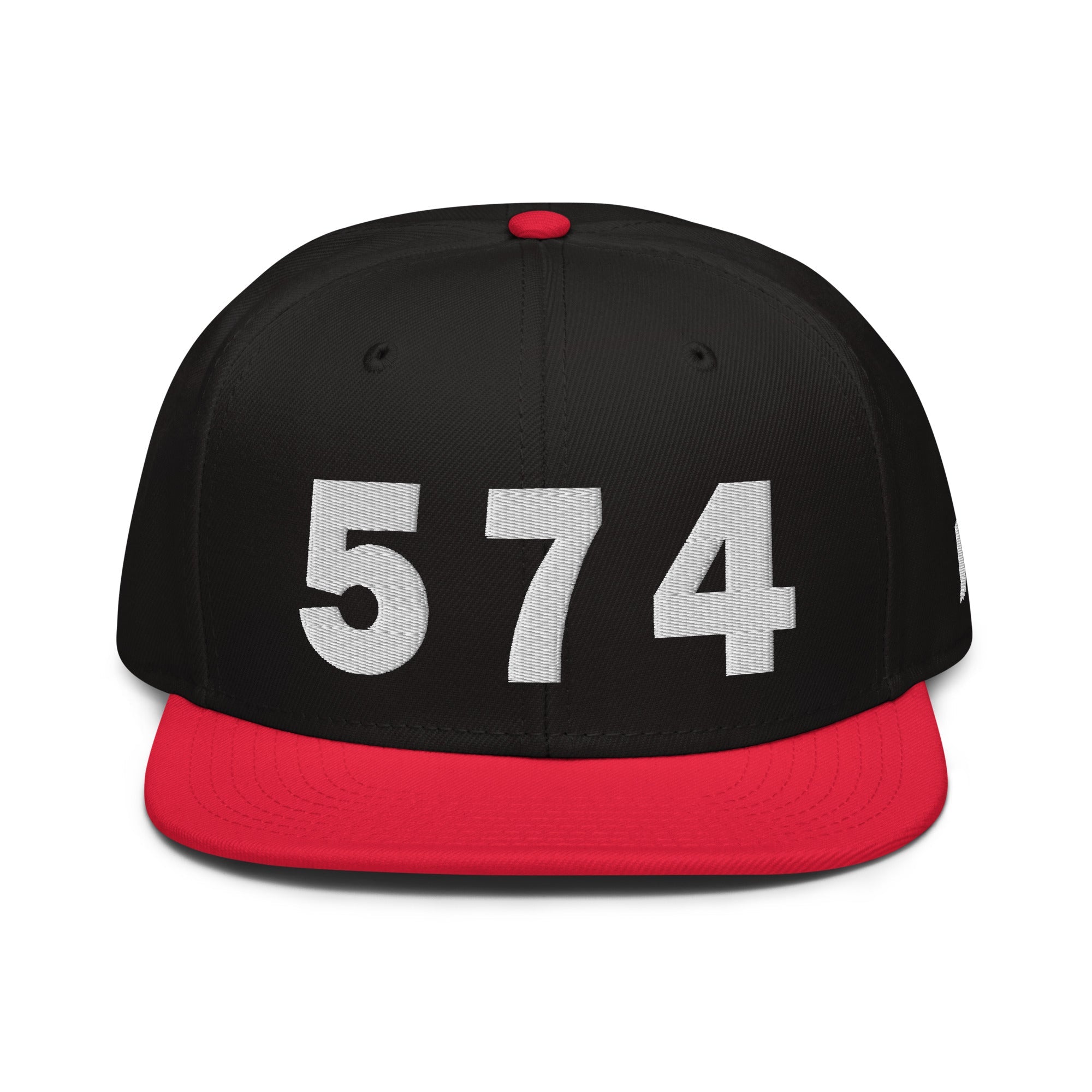574 Area Code Snapback Hat