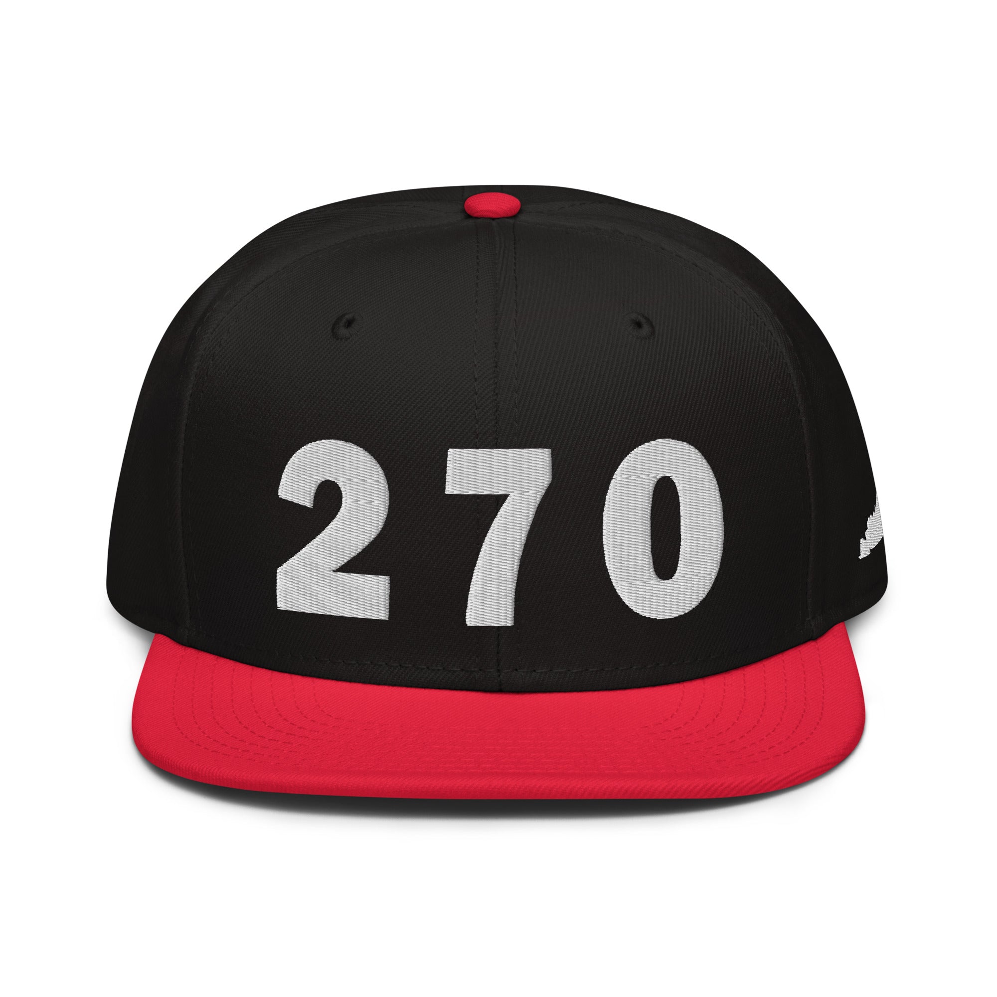 270 Area Code Snapback Hat