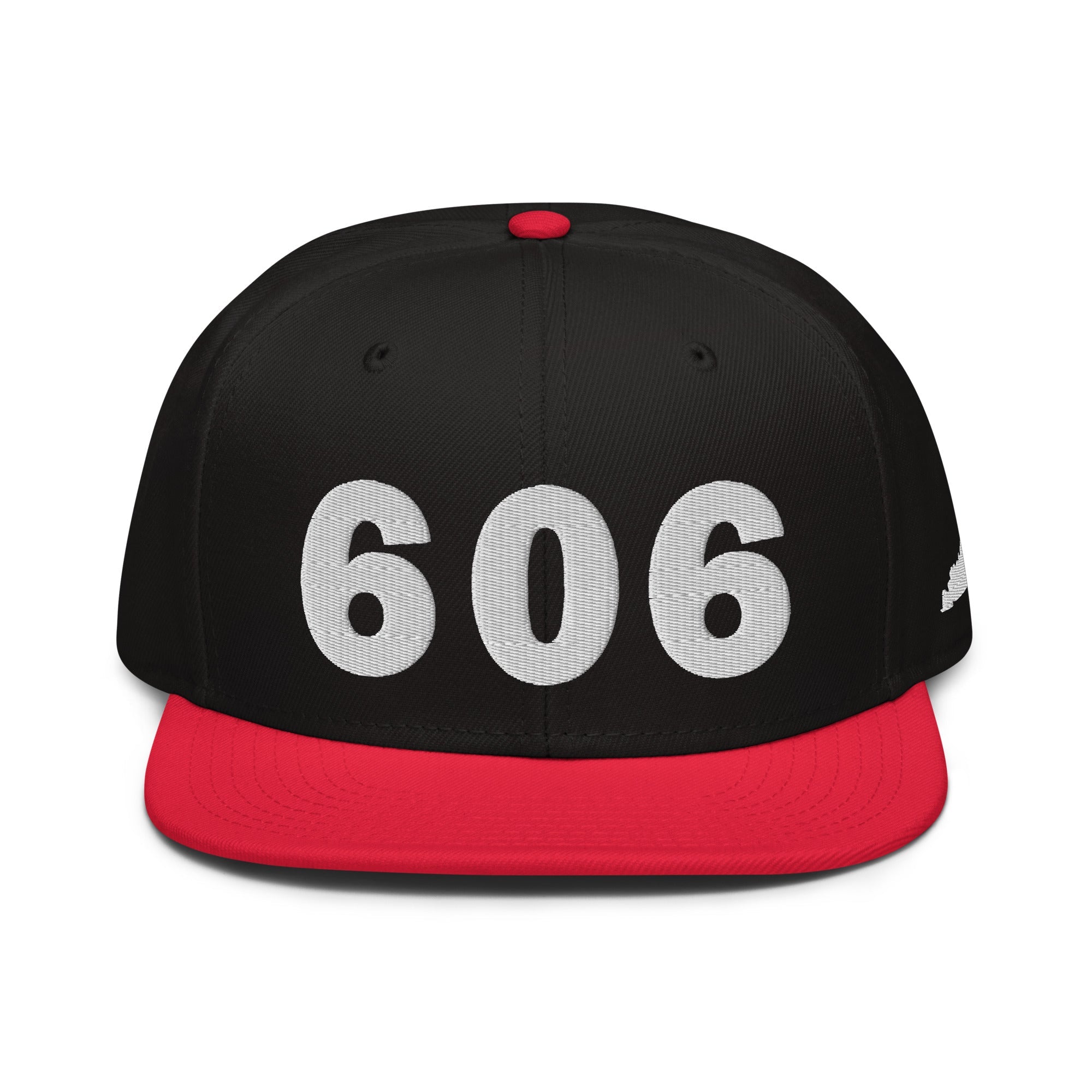 606 Area Code Snapback Hat