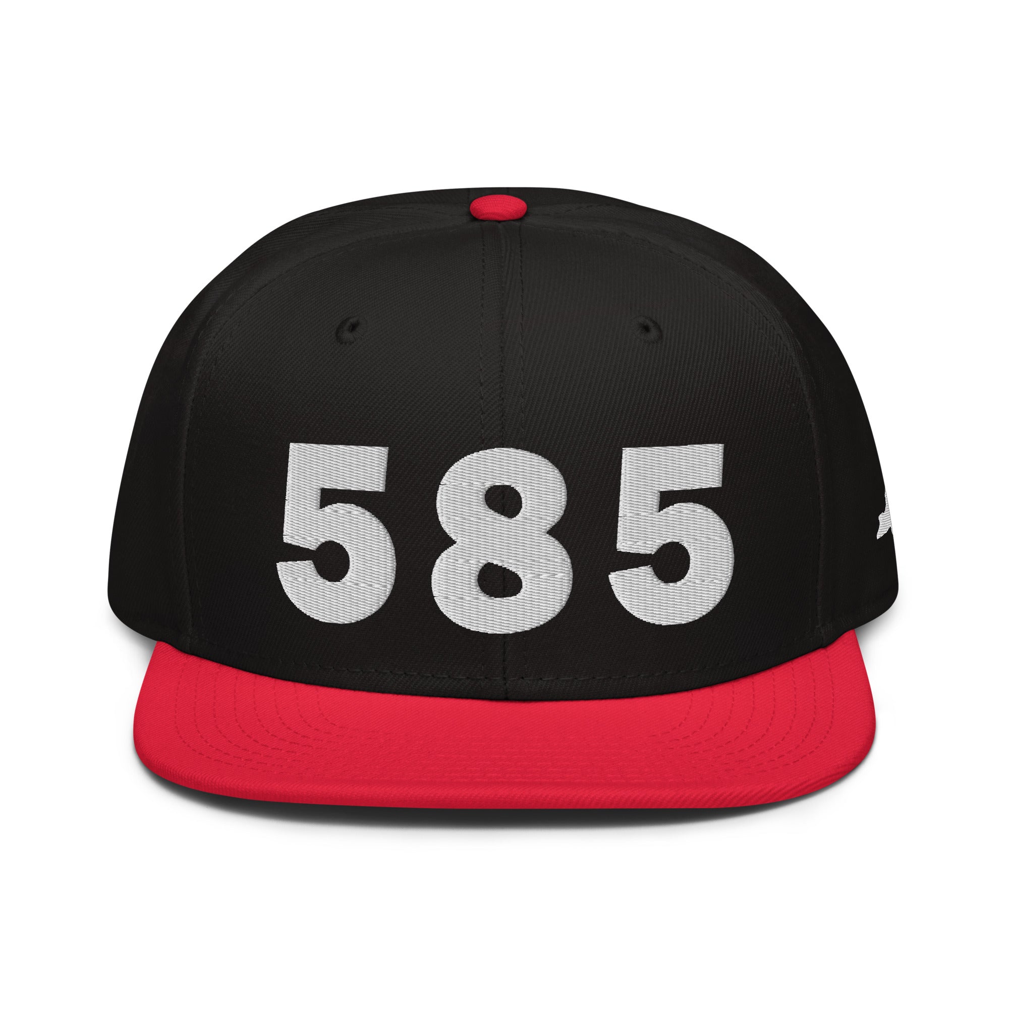 585 Area Code Snapback Hat