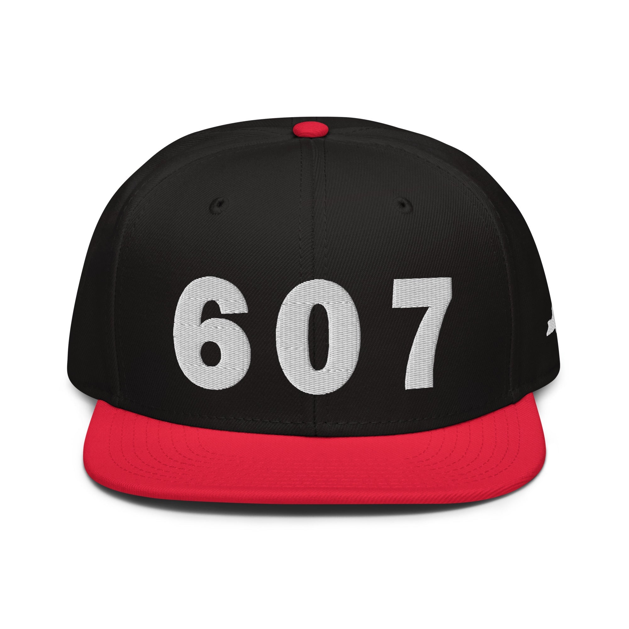 607 Area Code Snapback Hat