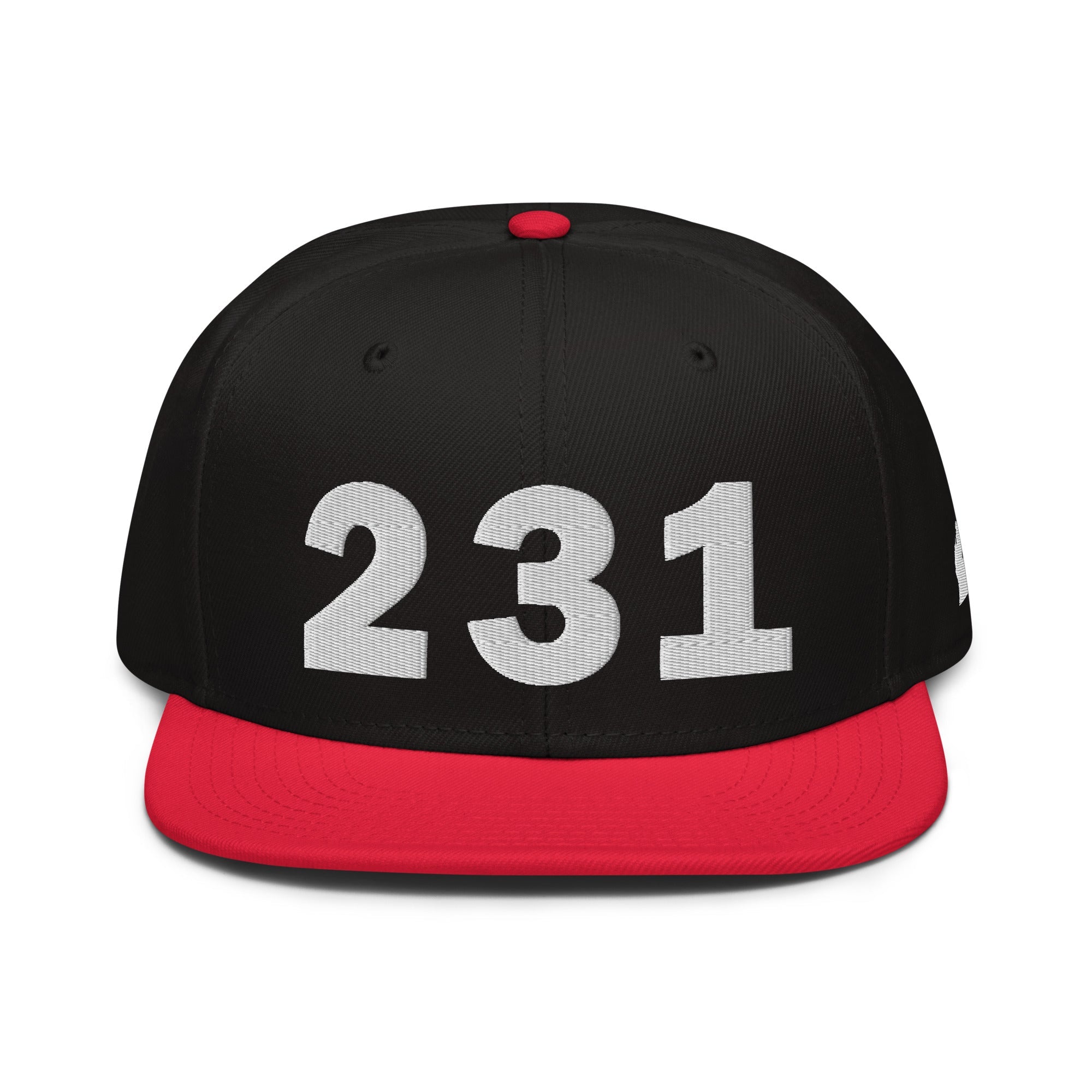 231 Area Code Snapback Hat