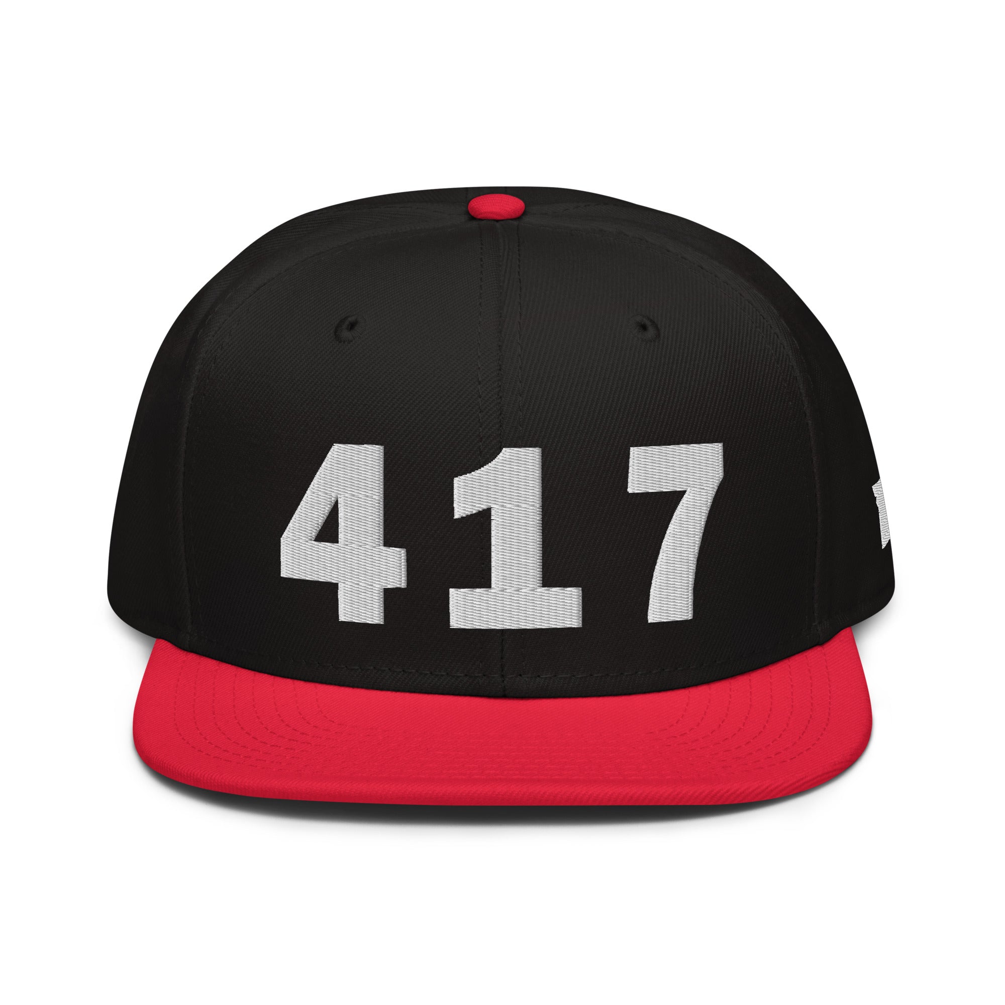 417 Area Code Snapback Hat