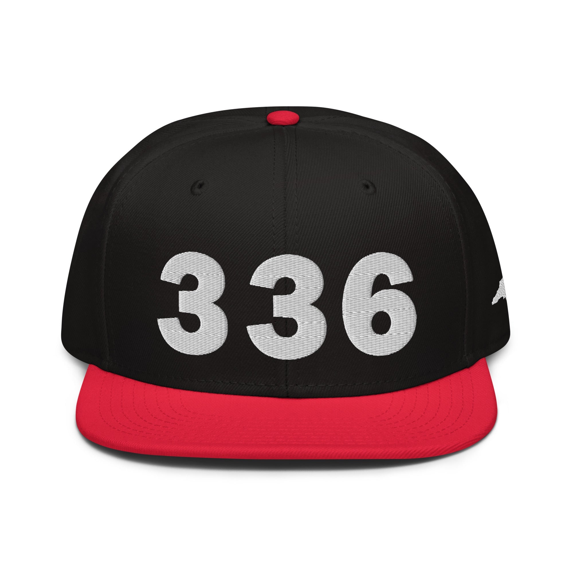 336 Area Code Snapback Hat