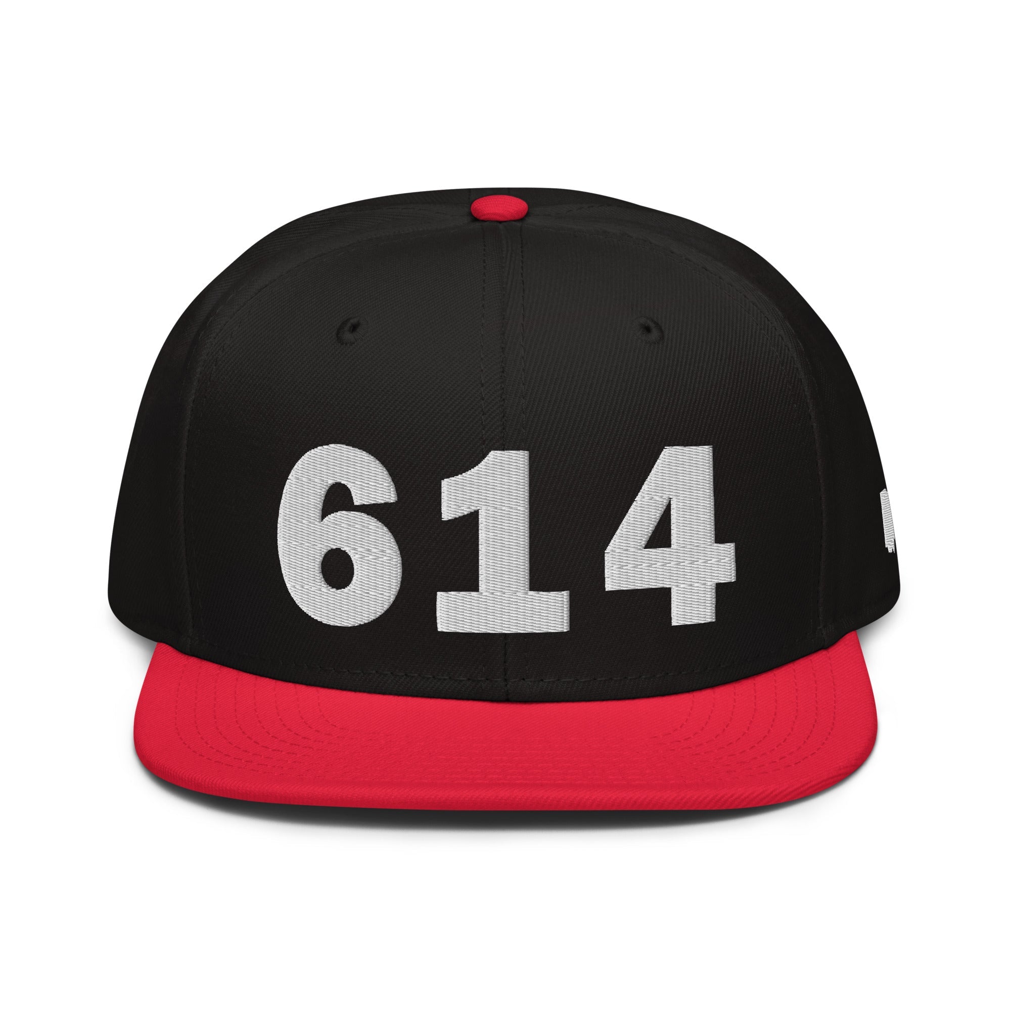 614 Area Code Snapback Hat