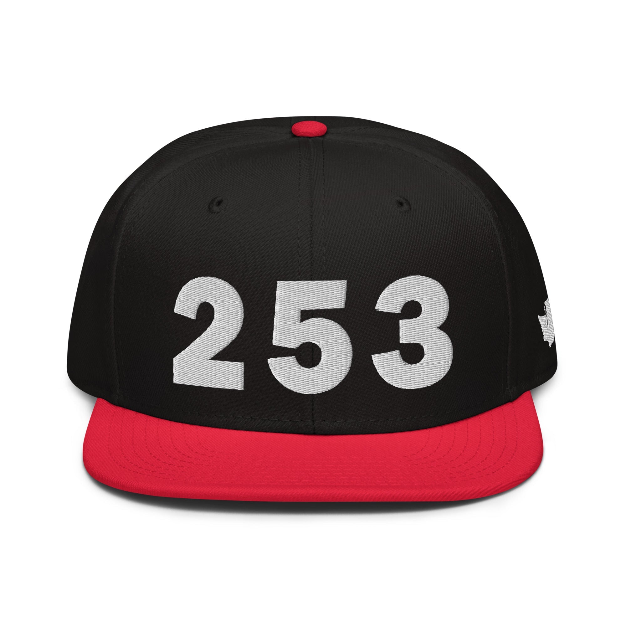 253 Area Code Snapback Hat