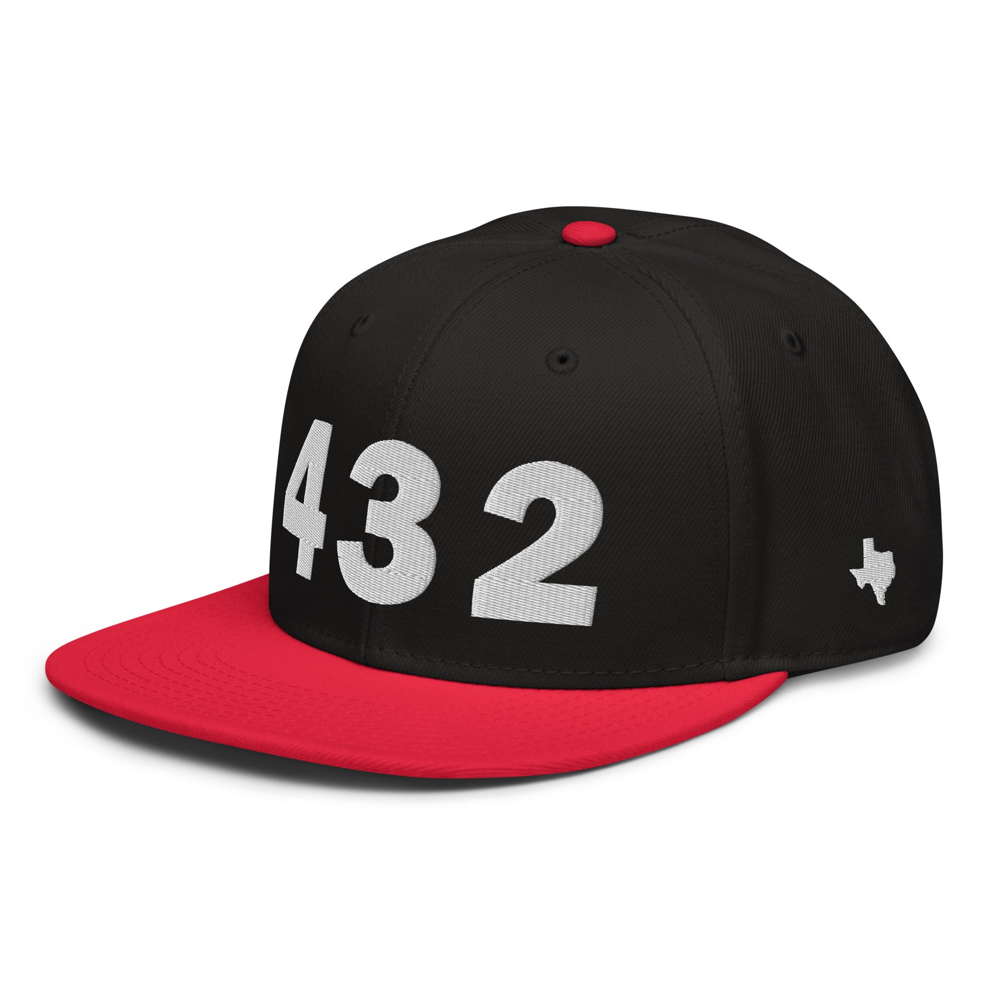 432 Area Code Snapback Hat